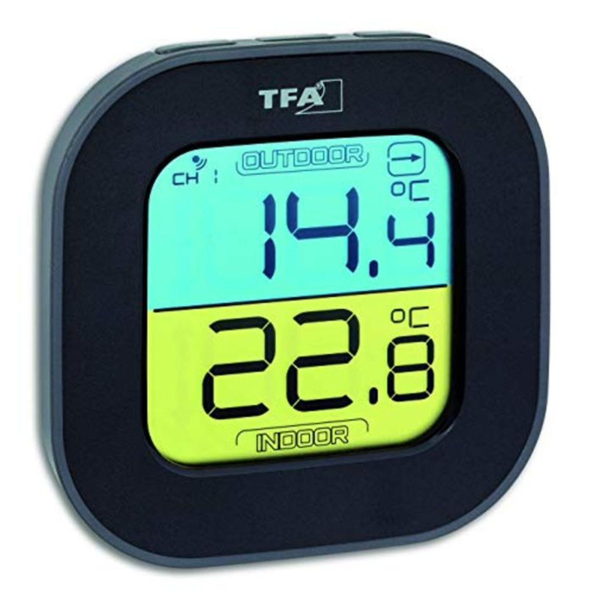 TFA-Dostmann Fun ThermomÃ¨tre avec capteur d'extÃ©rieur/intÃ©rieur sans Fil num?