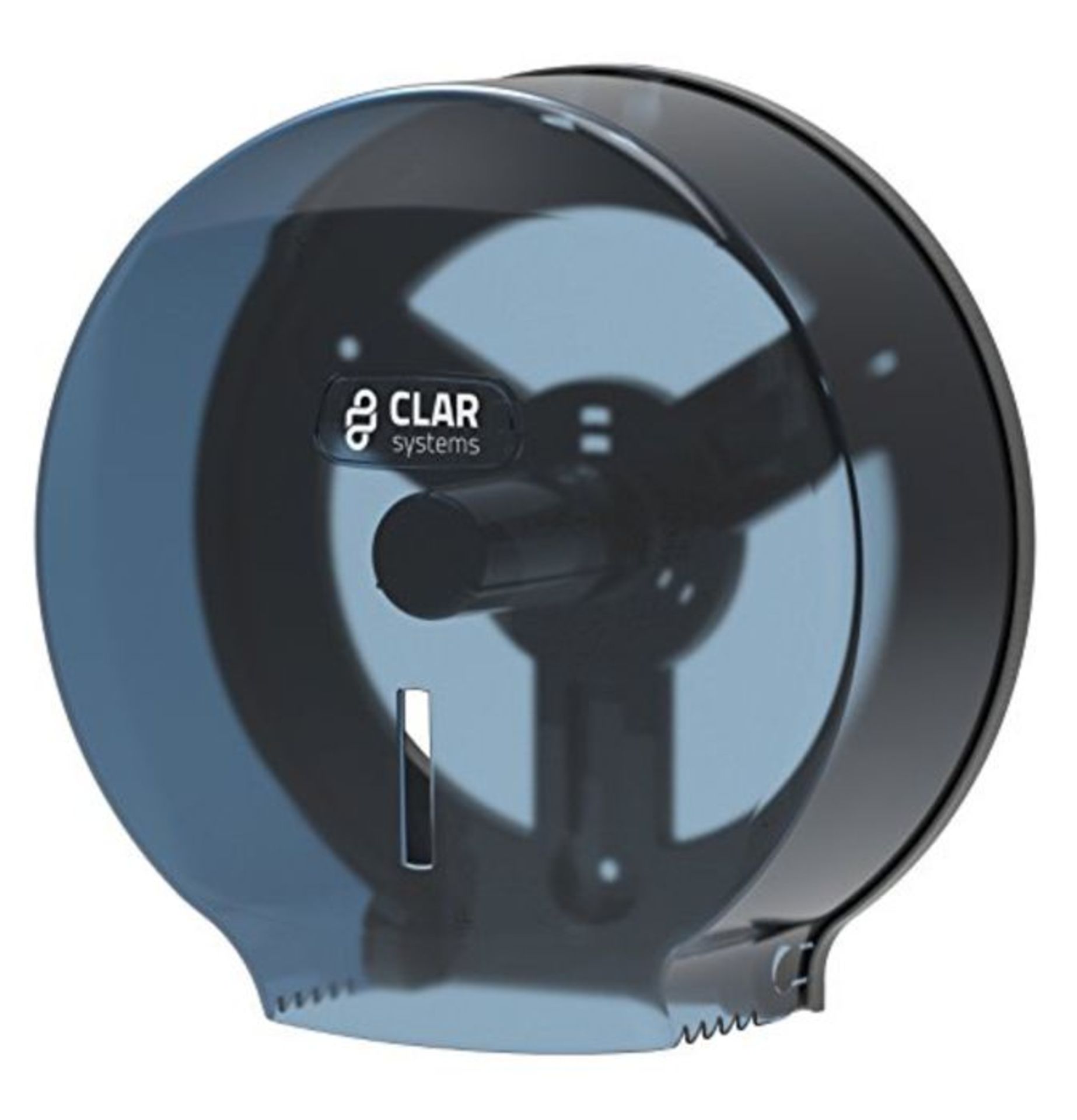 Clar Systems p3000pt i-nova Toilet Paper Dispenser in Roll, 300 m, fumé