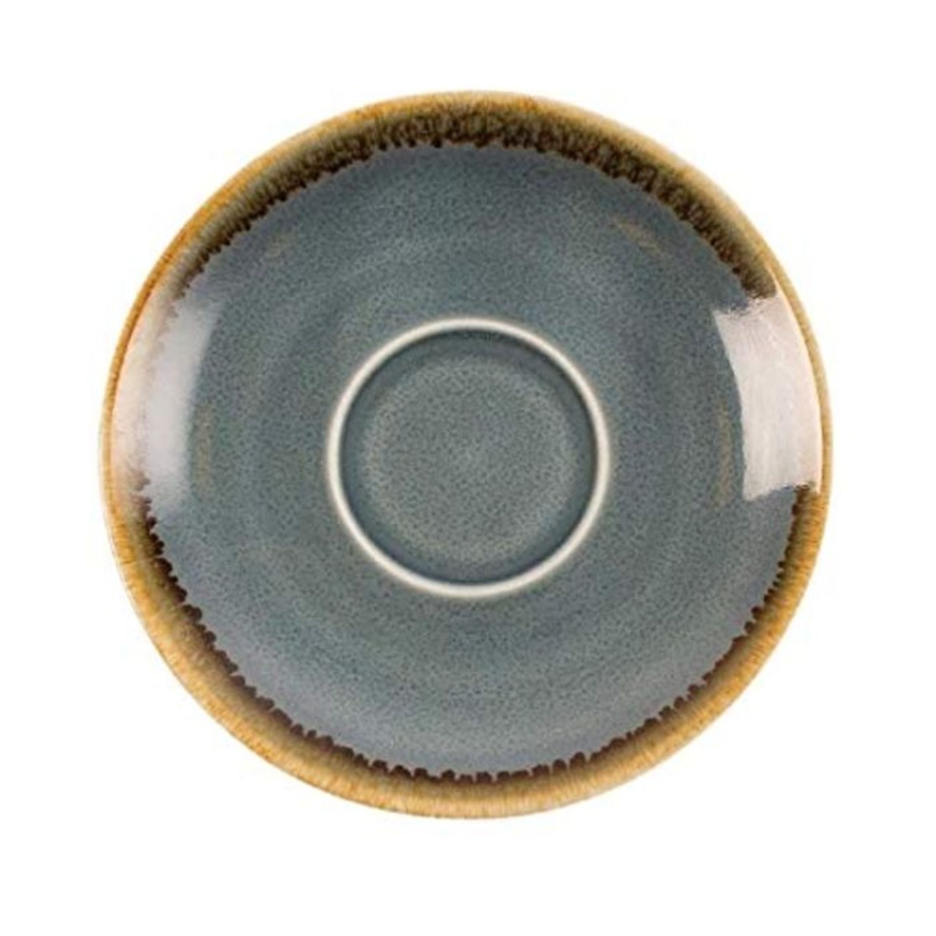 Olympia Kiln Espresso Saucer - Ocean - Porcelain - 115(¿Ñ & ) mm 6 pc