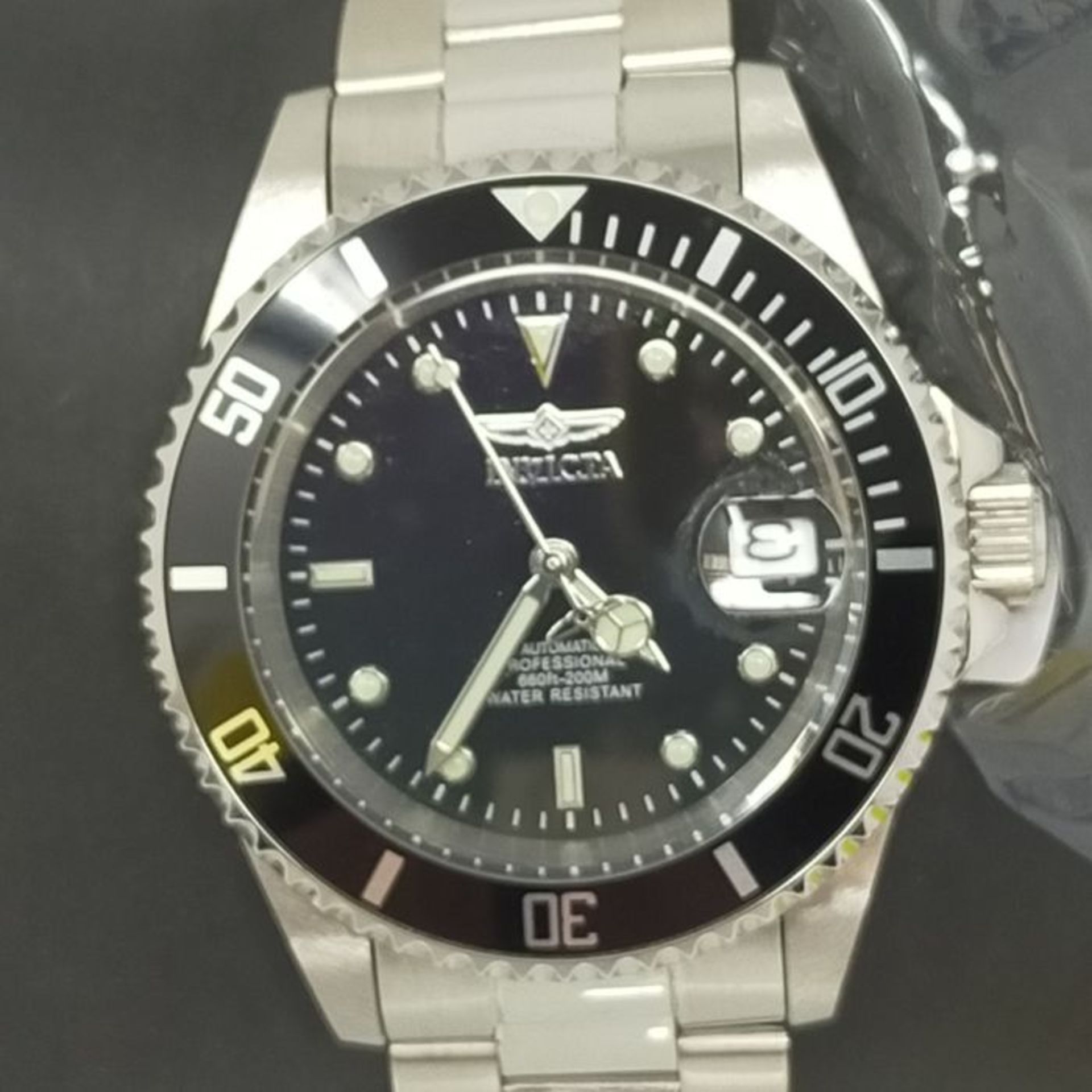 RRP £99.00 Invicta Pro Diver 8926OB Men's Automatic Watch - 40 mm - Image 3 of 3