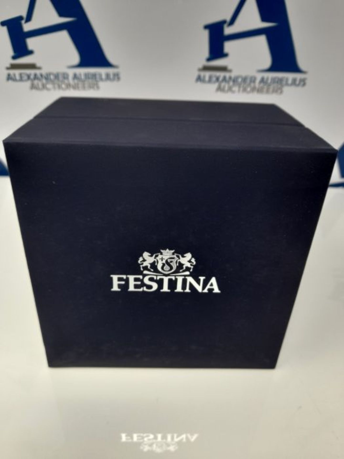 RRP £248.00 Festina Men's Quartz Watch with Blue Dial Chronograph Display and Blue Stainless Steel - Image 3 of 3