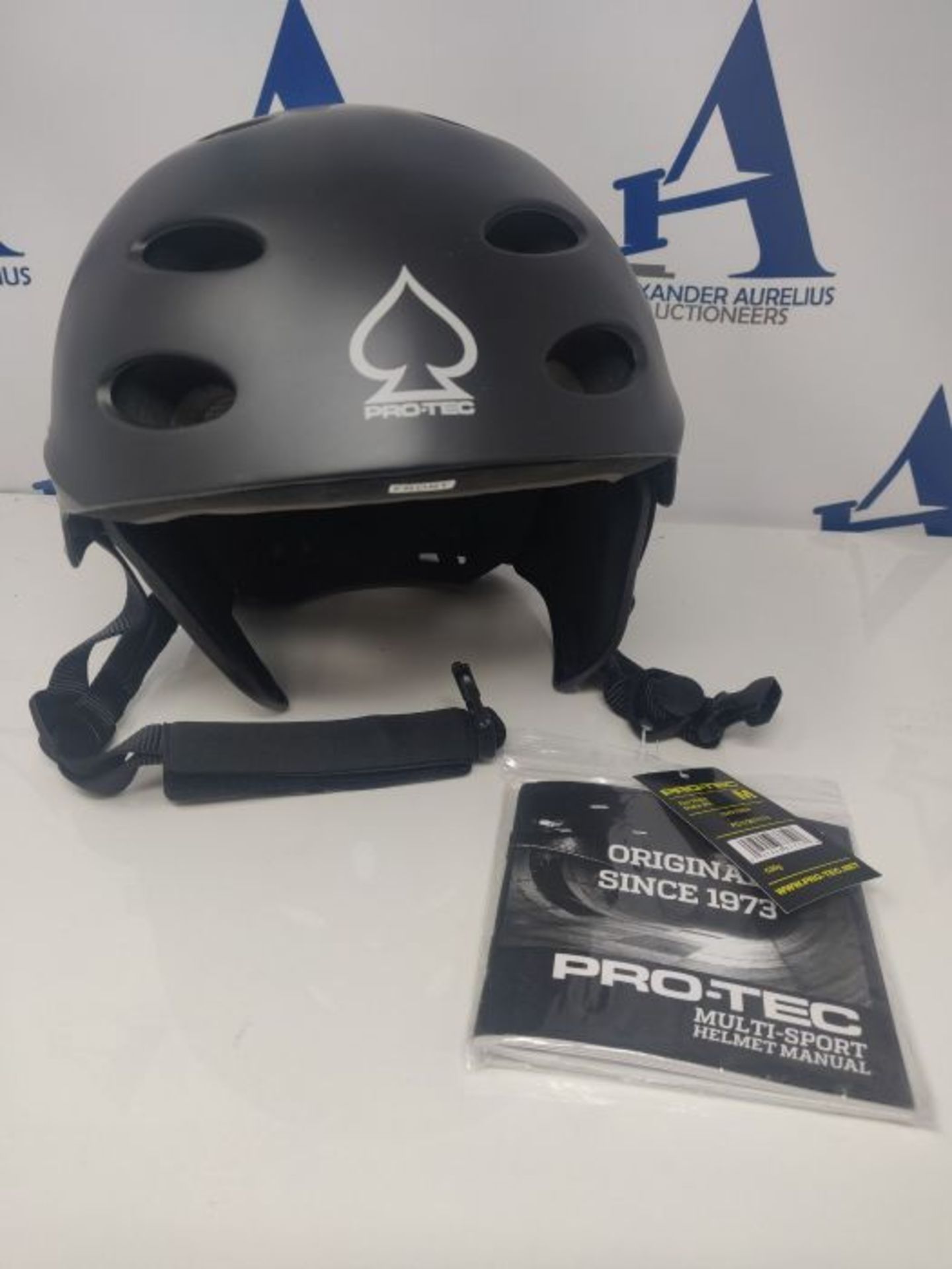 RRP £66.00 Pro Tec MENS Protec Helmet, Multi-Colour, Matt Black, M (55-56 cm) - Image 3 of 3