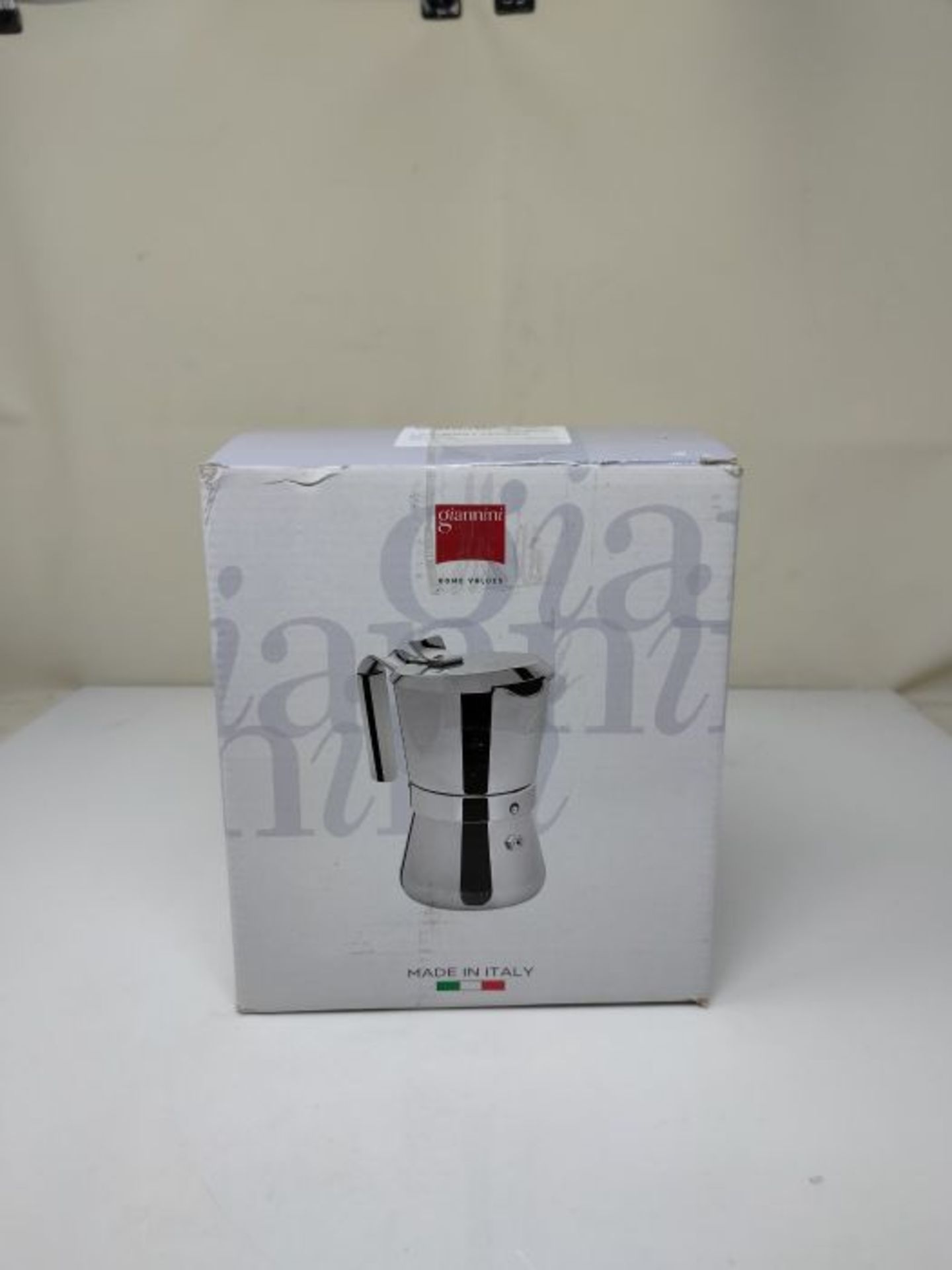 RRP £89.00 Giannini 103 Espresso Maker, Silver - Image 2 of 3