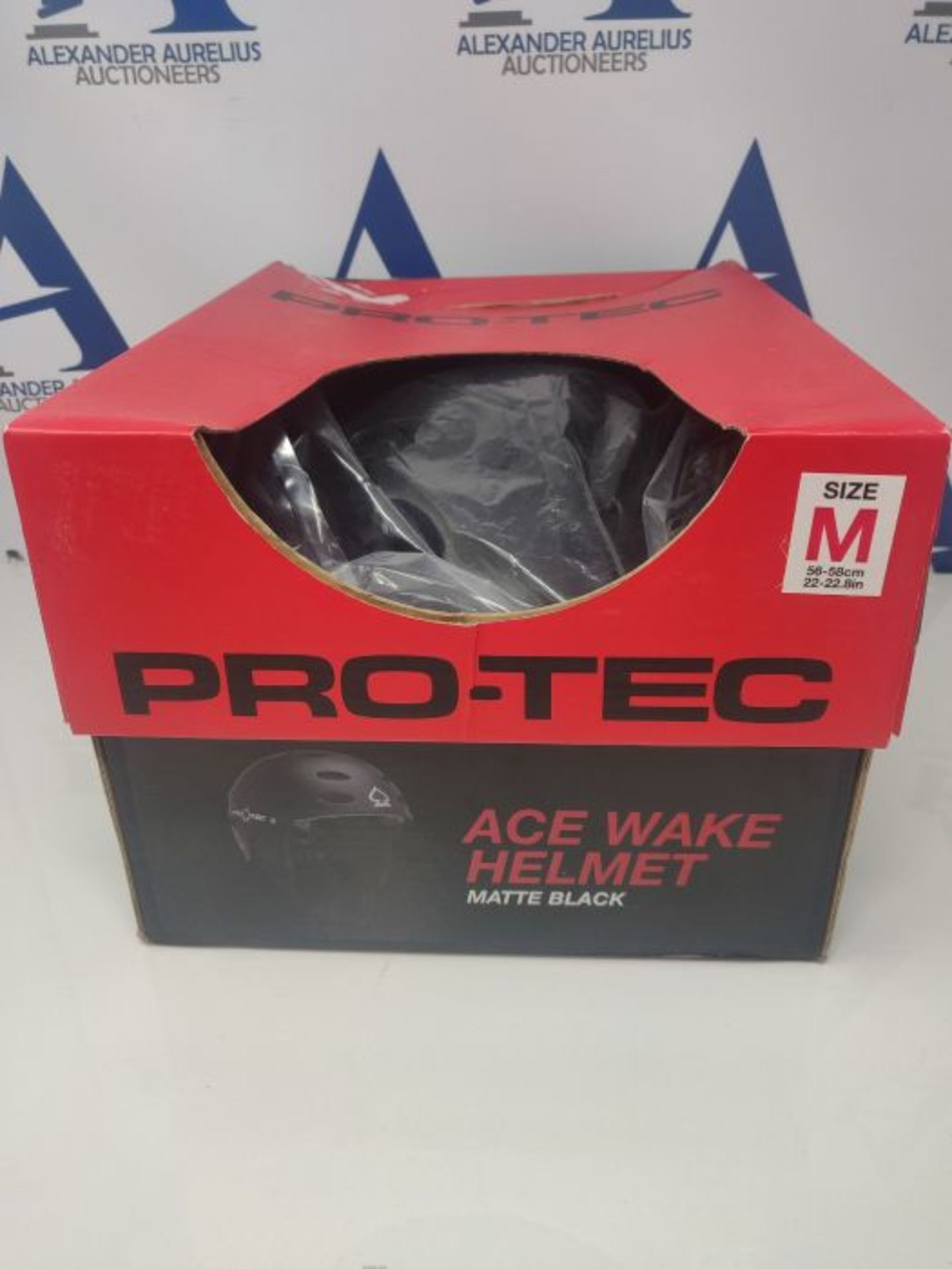 RRP £66.00 Pro Tec MENS Protec Helmet, Multi-Colour, Matt Black, M (55-56 cm) - Image 2 of 3