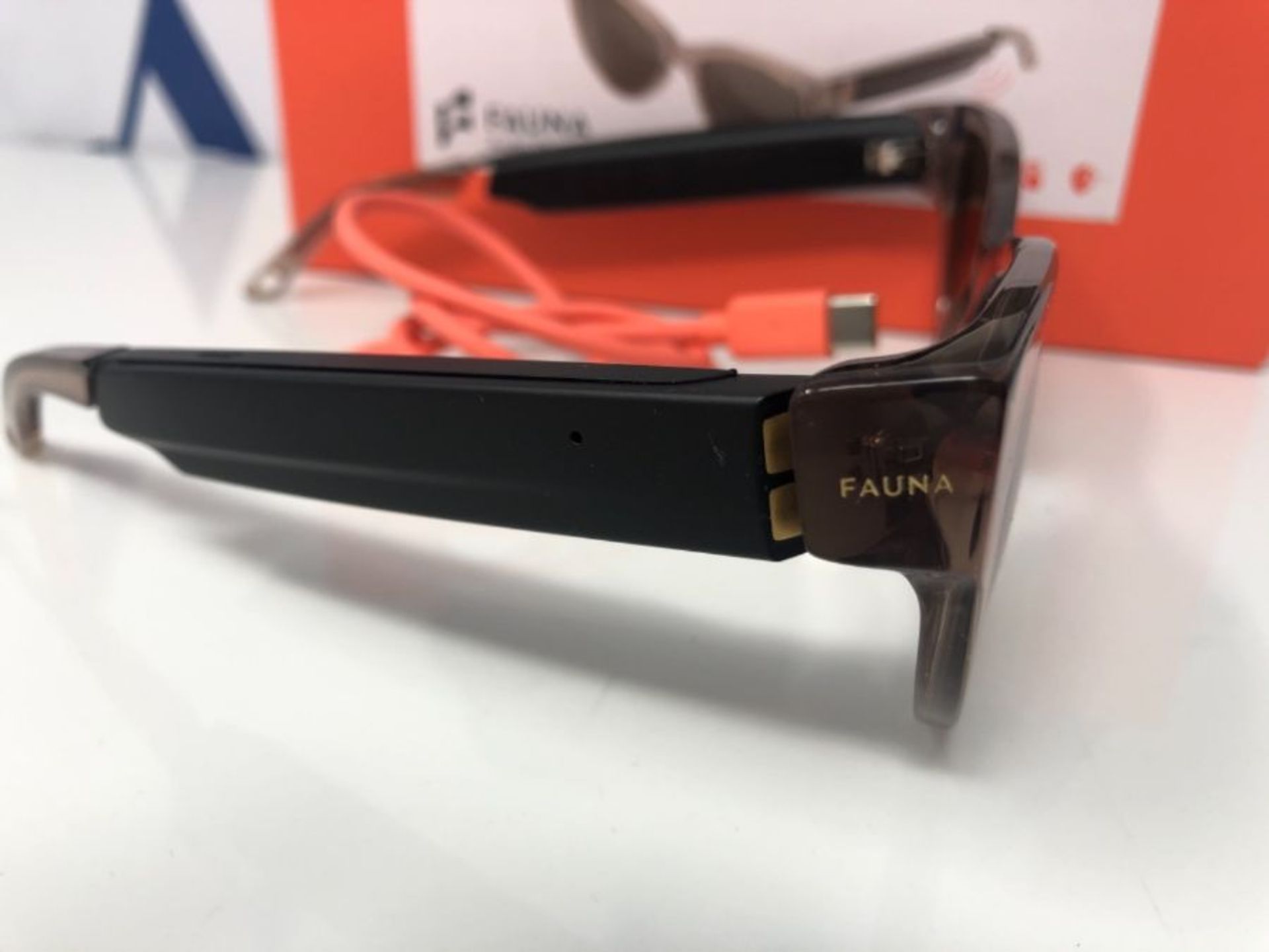 RRP £218.00 FAUNA - occhiali con funzione audio e custodia di ricarica (occhiali da sole o occhial - Image 3 of 3