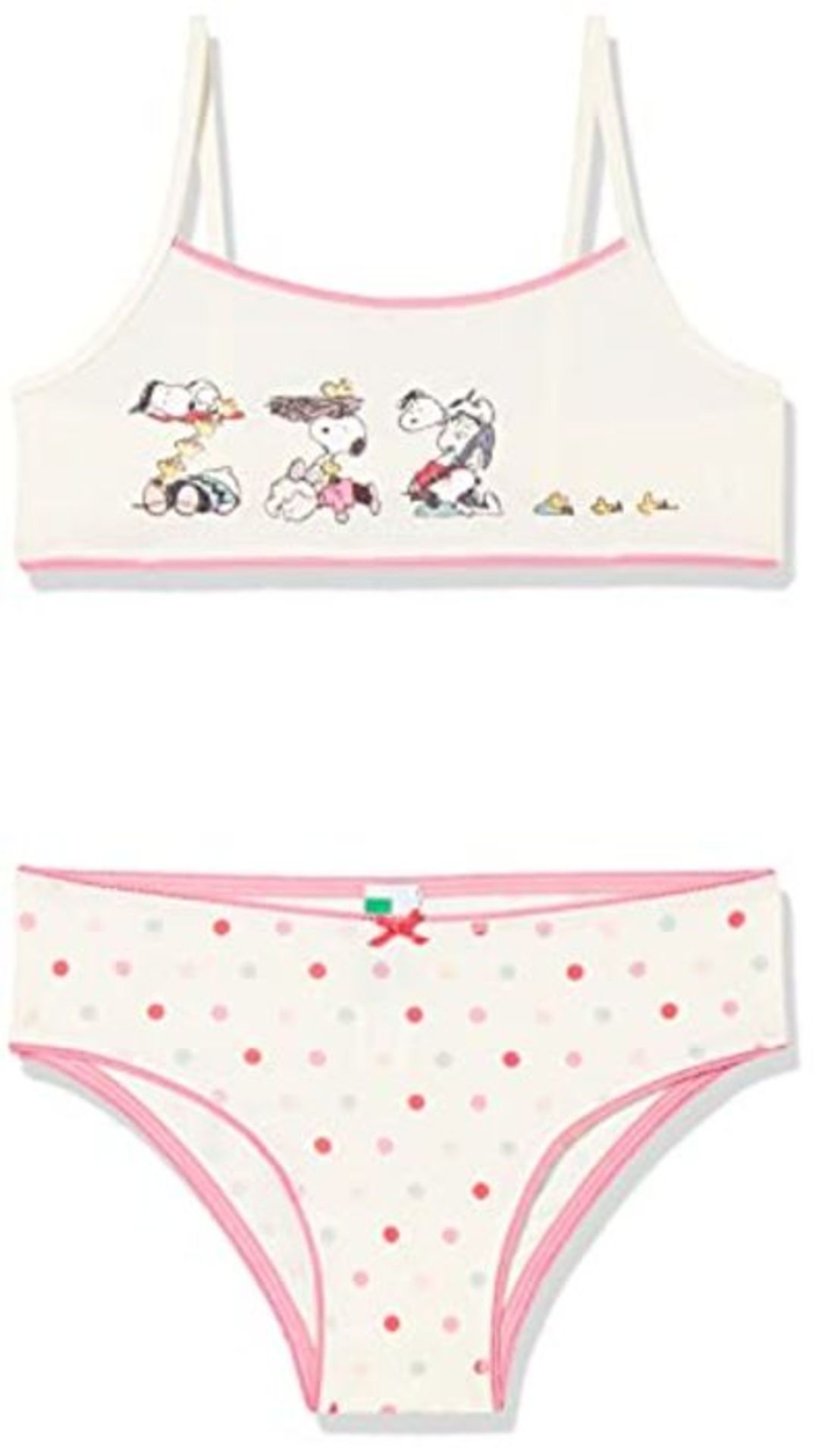 United Colors of Benetton Girls' COMP(Reggiseno+Slip) 3MC10K207 Bikini Style Underwear