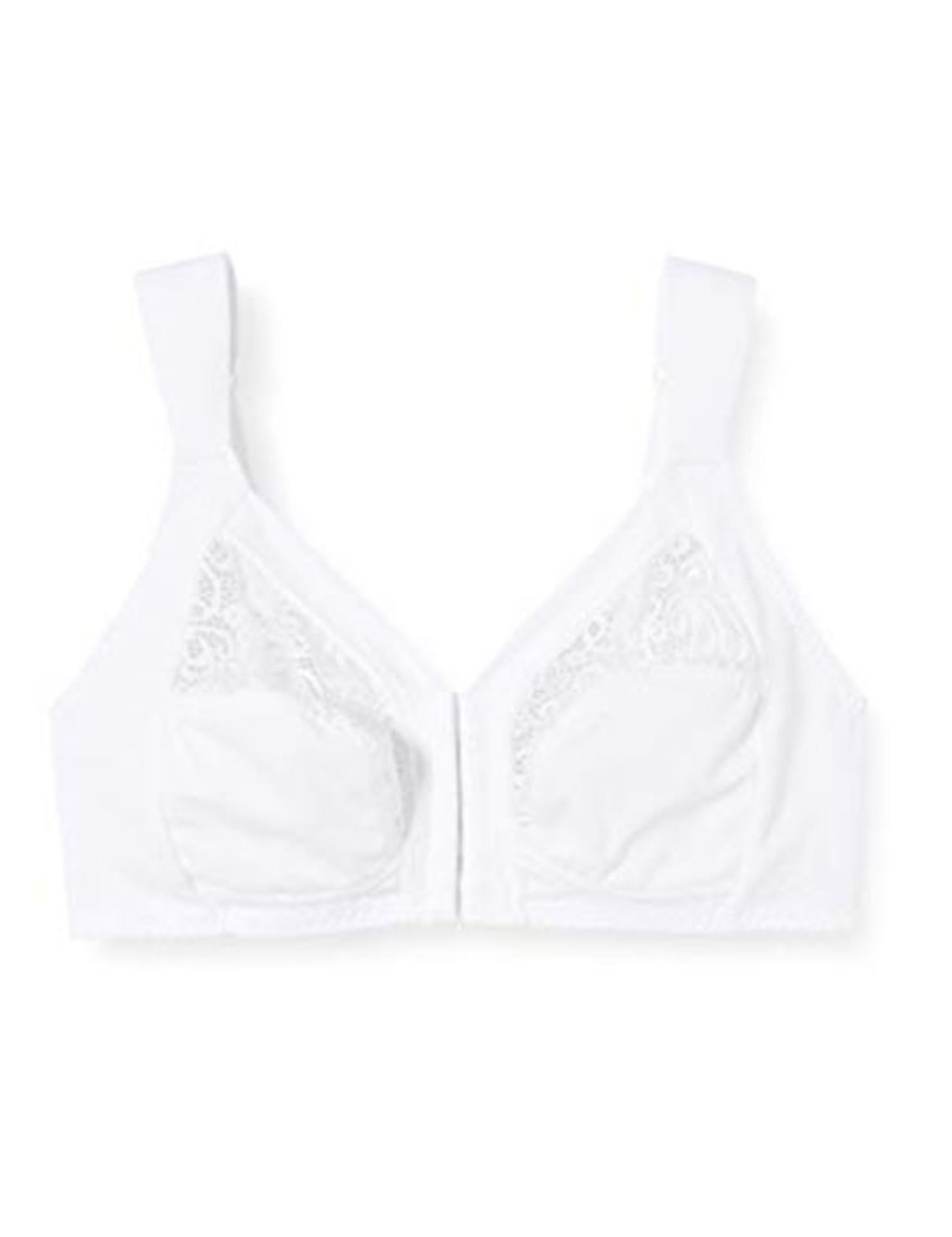 Sans Complexe Women's Clara-Soutien Gorge Classique Sans Armature Non-Wired Bra, White