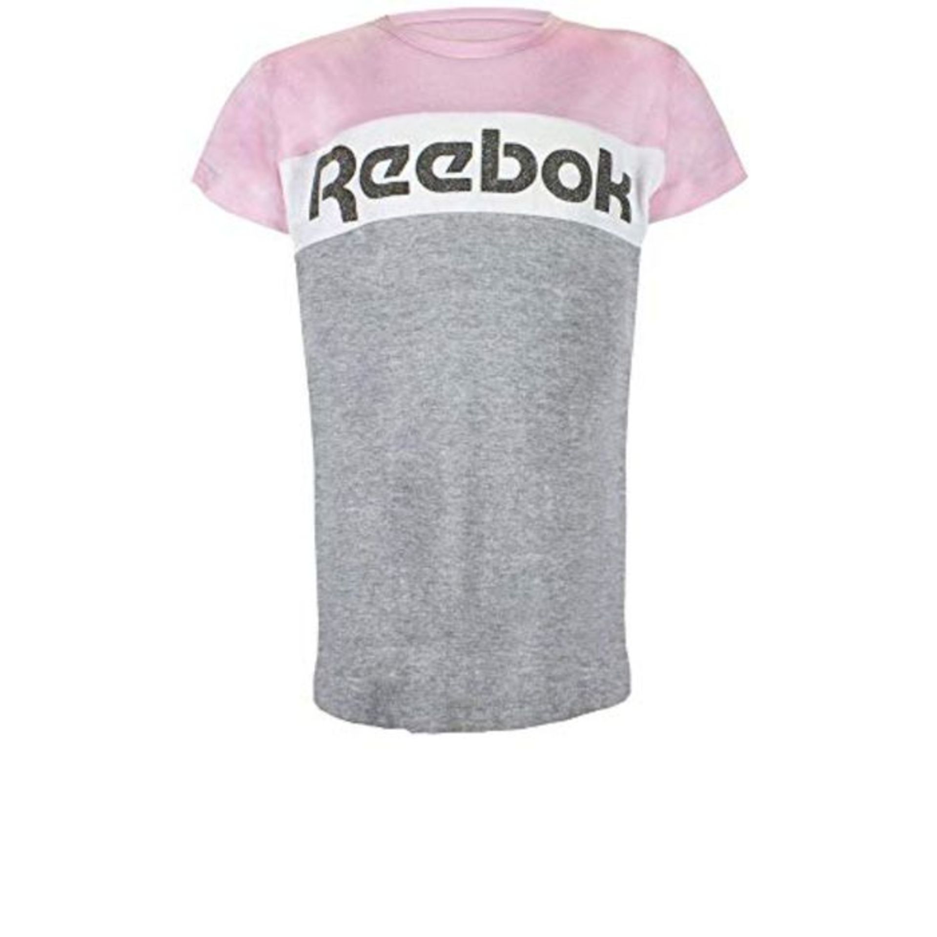 Reebok T-Shirt Big Color Blocked - Girls T-Shirt, Girls, T-Shirt, H73470RG, Light Heat