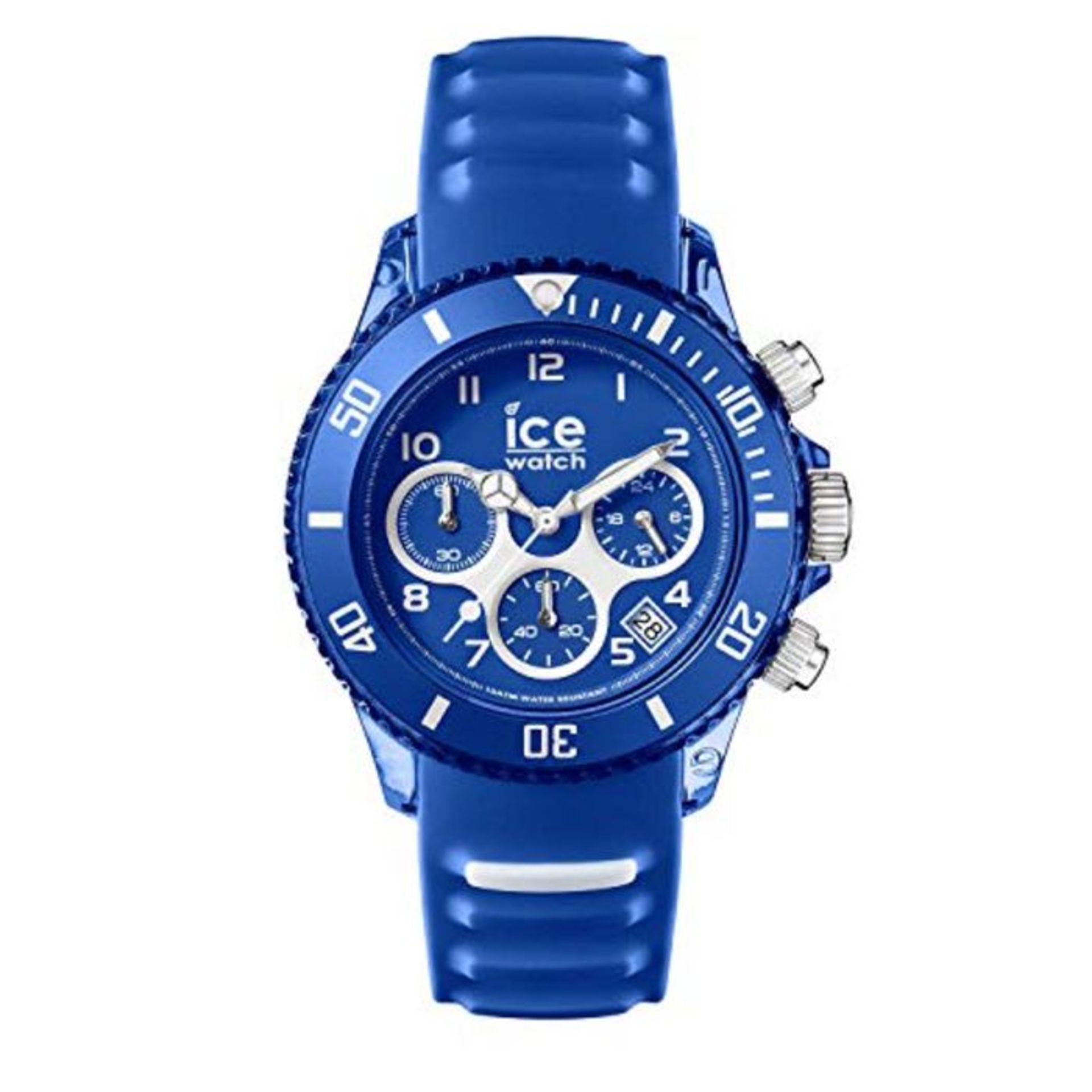 RRP £73.00 [INCOMPLETE] Ice-Watch - ICE aqua Marine - Montre bleue pour homme avec bracelet en si