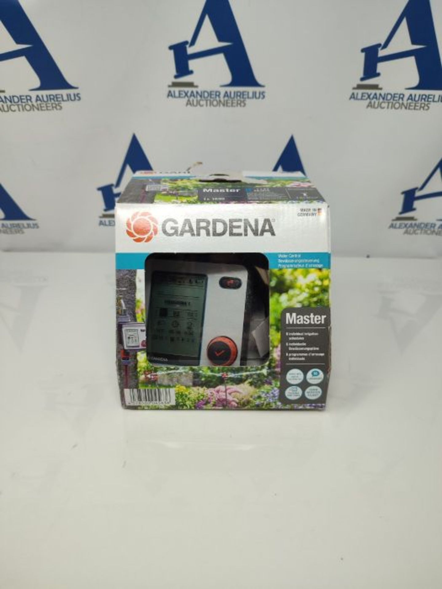 RRP £58.00 Gardena Watering Control Master: And Time-Saving Watering, 6 Schedules, LCD Display, W - Image 2 of 3