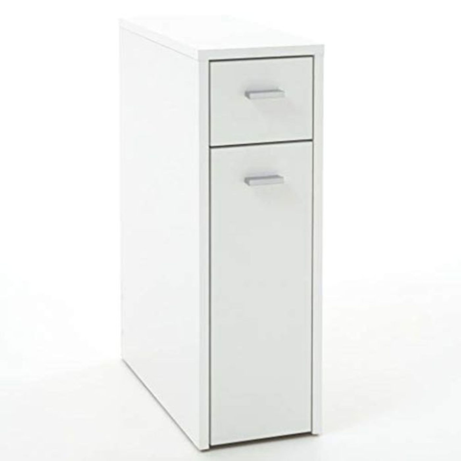 13Casa Nora A5 Multipurpose Cabinet, Material Particleboard / Melamine / Wood, White,