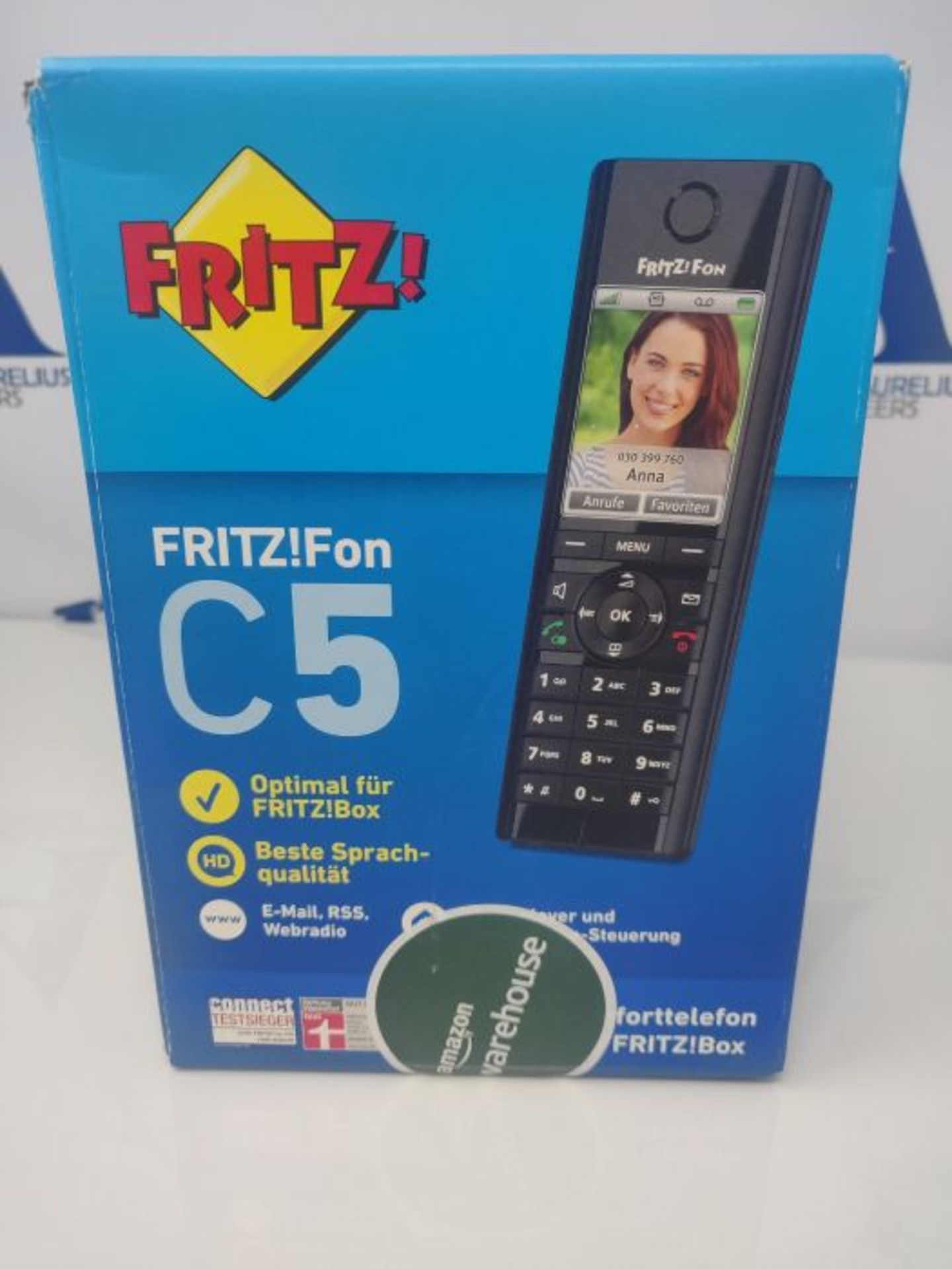 RRP £51.00 AVM Cordless Phone FRITZ!Fon C5 (20002748) - Image 2 of 3