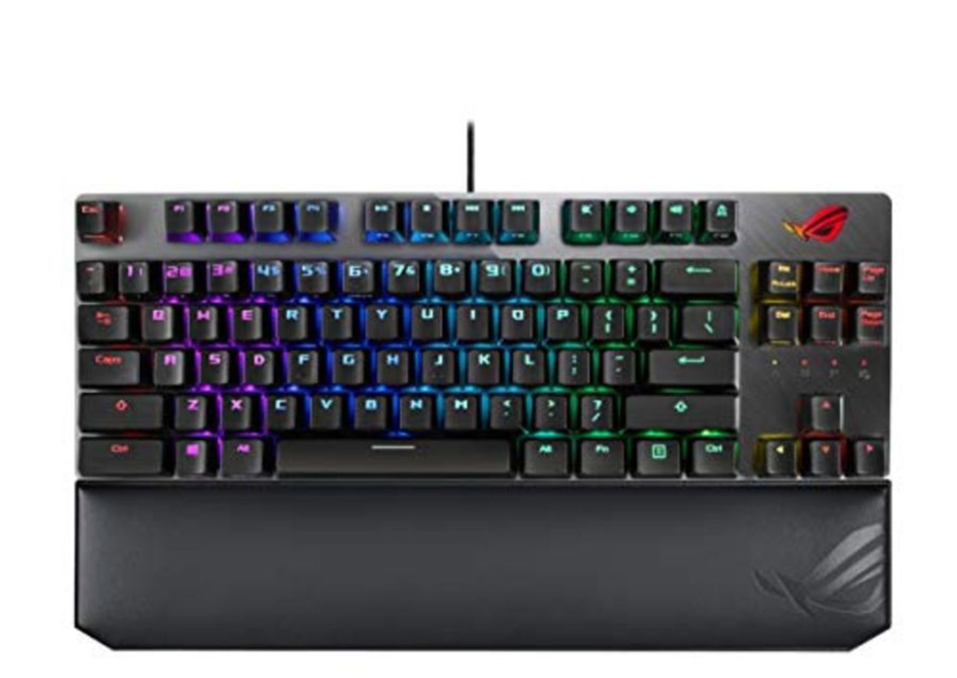 RRP £137.00 ASUS ROG Strix Scope TKL DLX Mechanical Gaming Keyboard Wired Cherry MX Switch No Numb