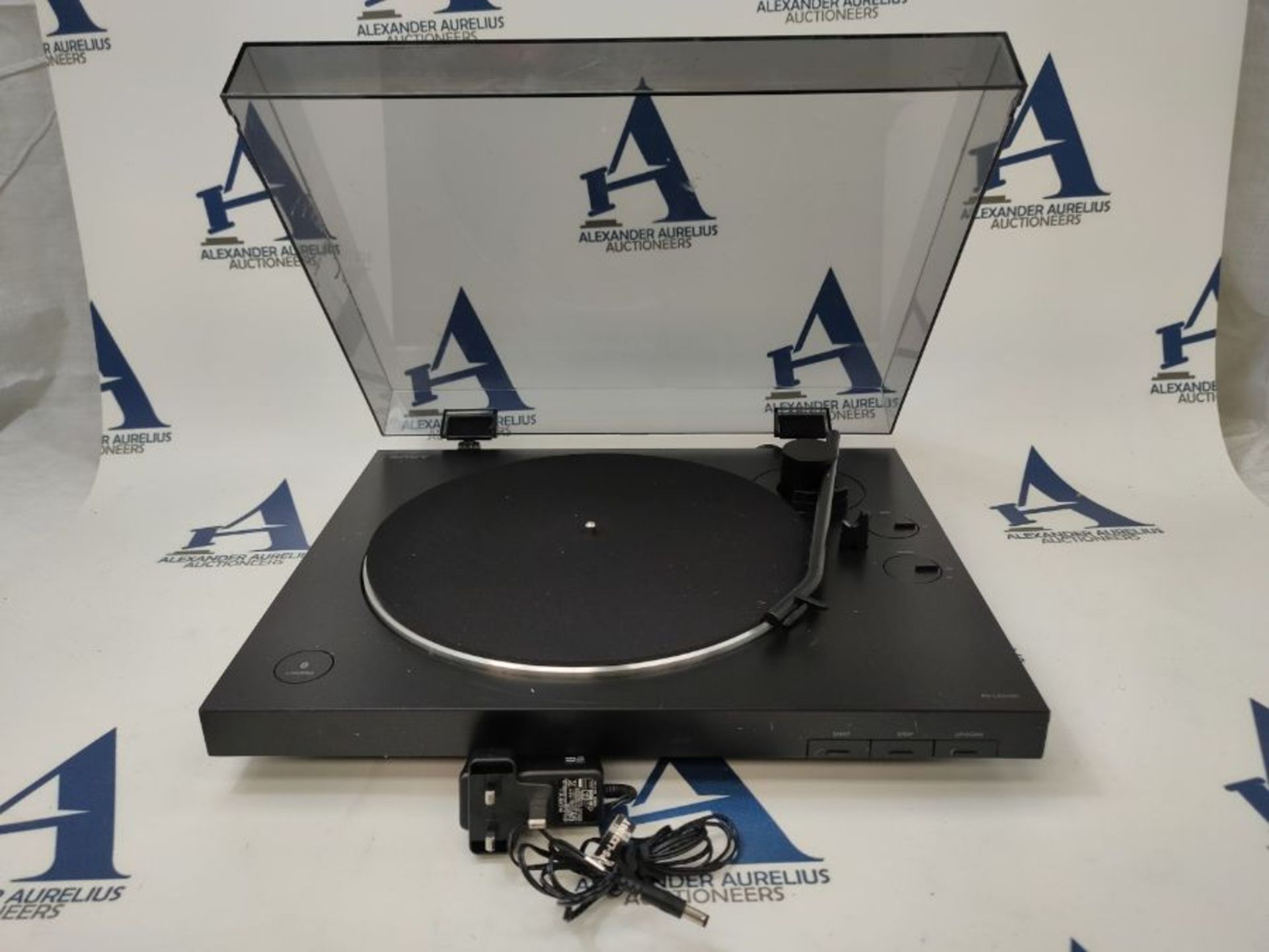 RRP £229.00 [CRACKED] Sony PS-LX310BT Bluetooth Turntable with built-in Phono Pre-Amp, 2 speeds an - Image 3 of 3
