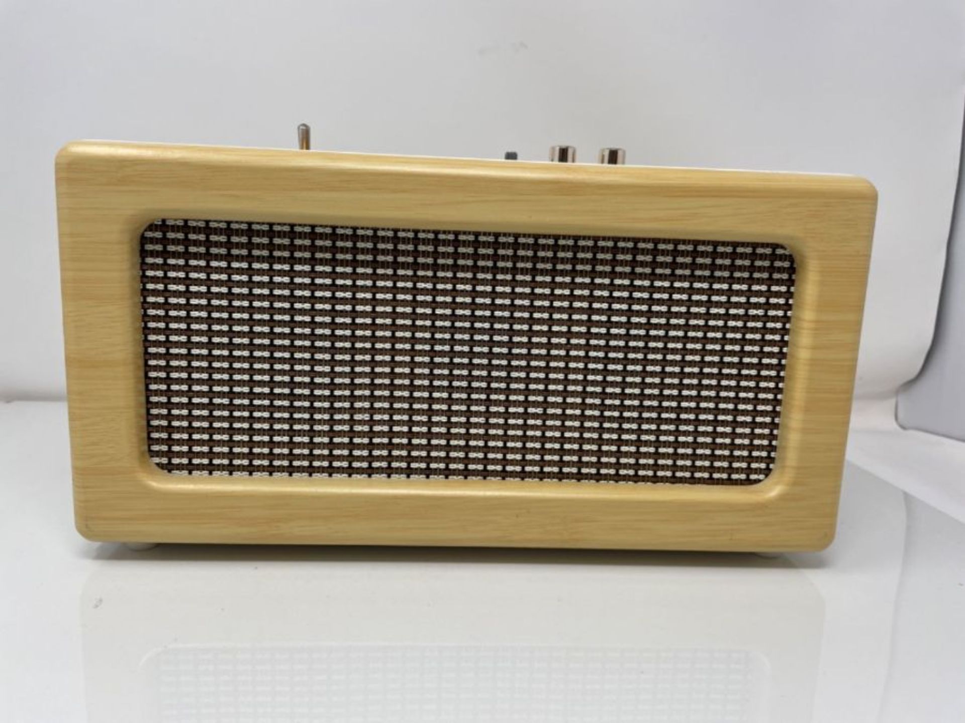 Lenco Bluetooth Lautsprecher BT-300 - tragbarer Retro-Lautsprecher - Stereo 2 x 10 Wat - Image 2 of 3