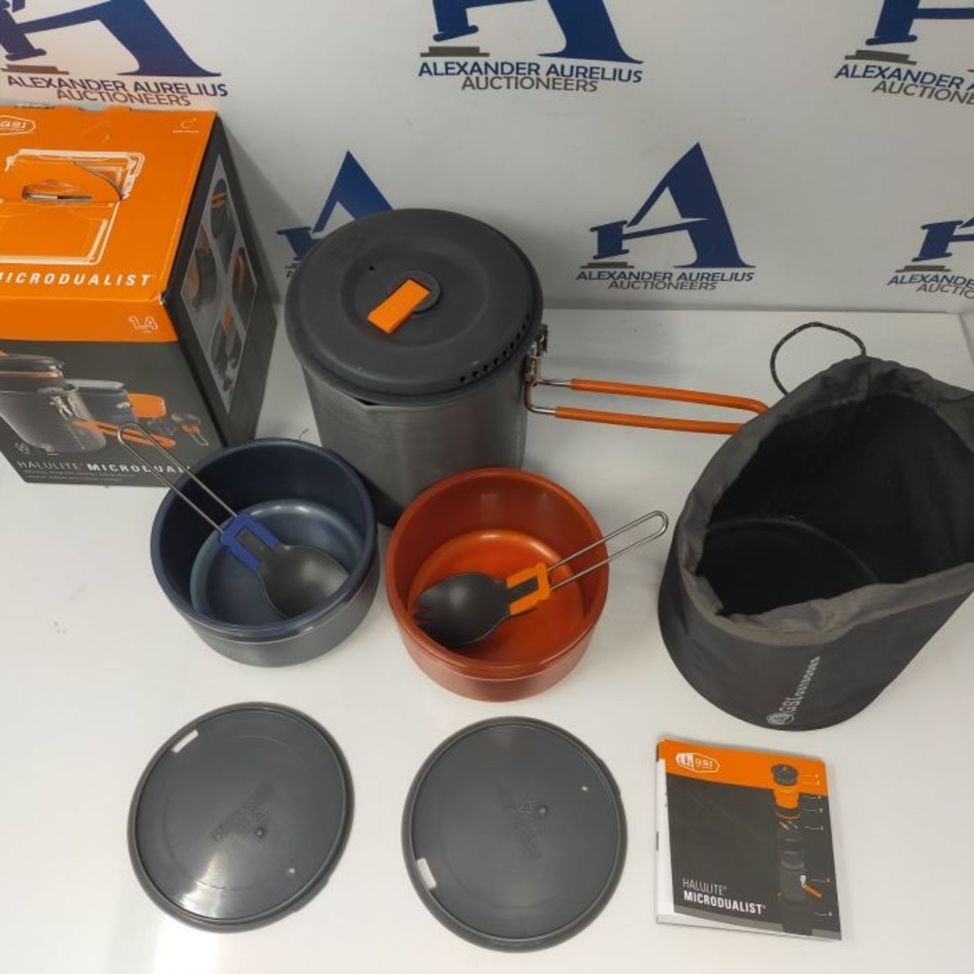 RRP £67.00 GSI Outdoors Halulite Microdualist Kitchen Kit, Multi-Colour - Image 3 of 3