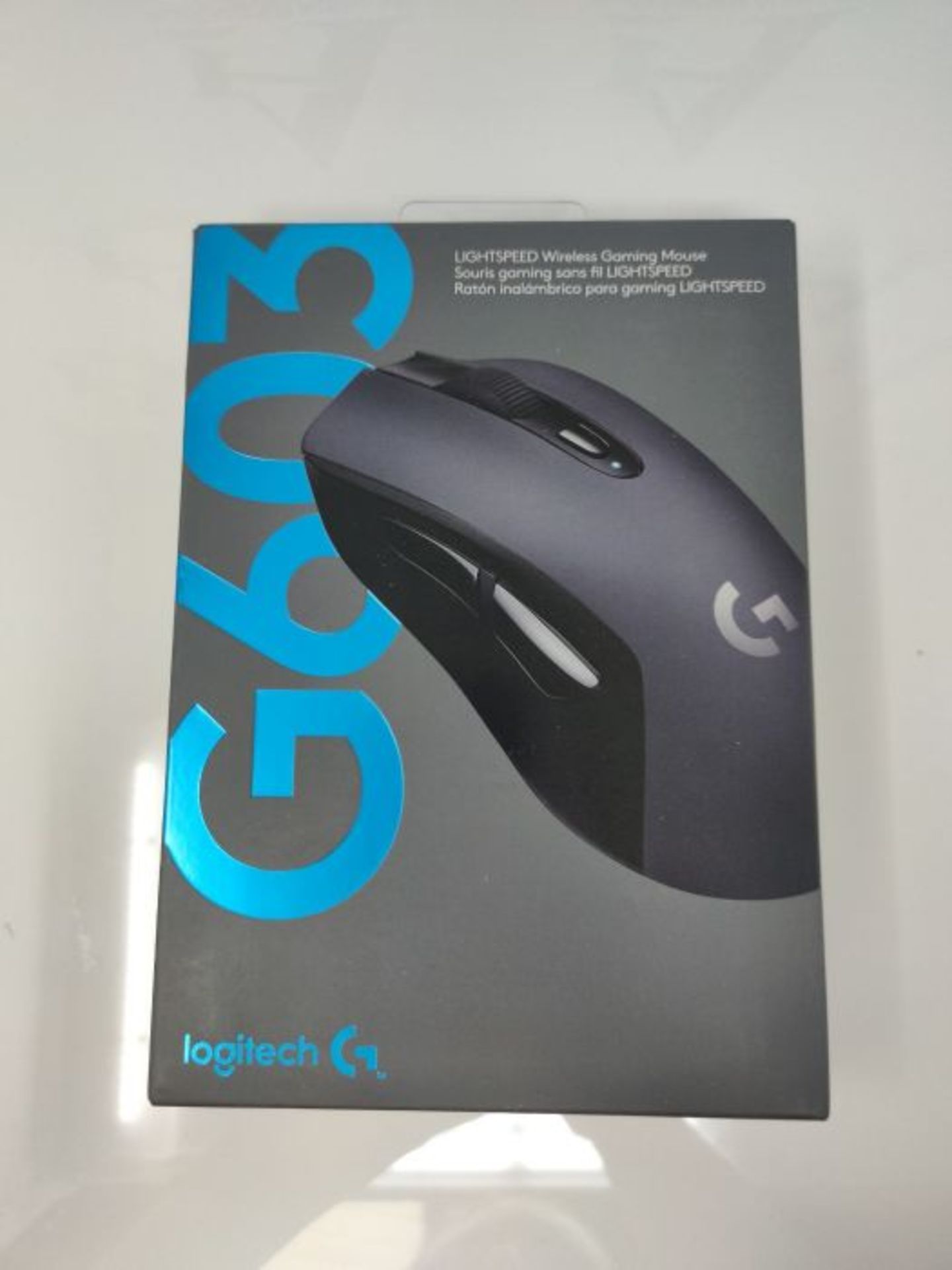 RRP £52.00 Logitech G603 LIGHTSPEED Souris Gamer sans Fil, RÃ©cepteur USB Unifying Bluetooth, C - Image 2 of 3