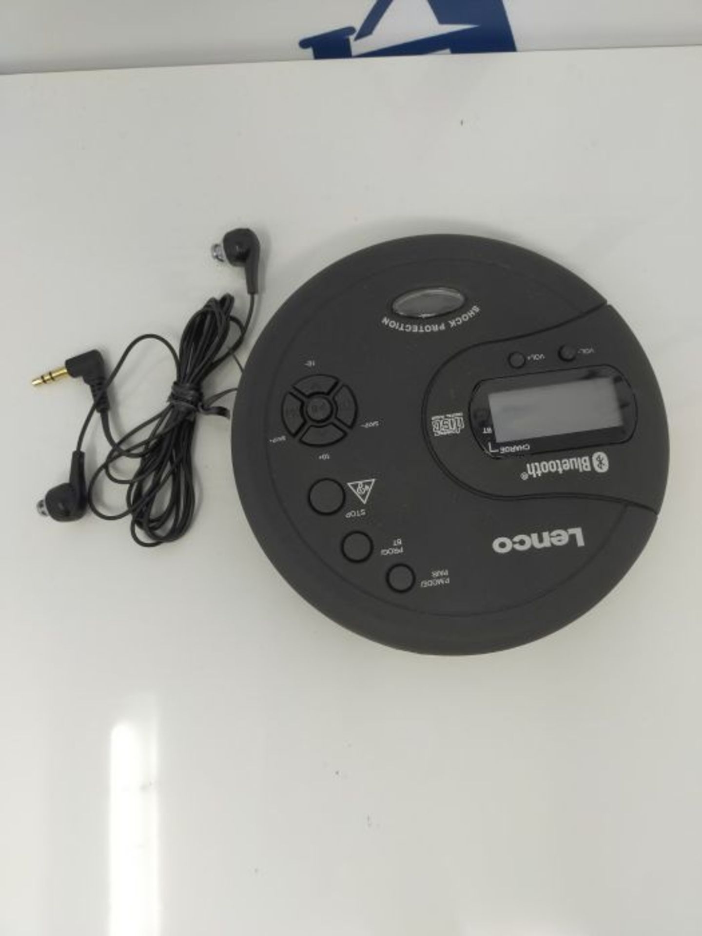 RRP £59.00 Lenco CD-300 - Portable CD Player Walkman - Bluetooth Diskman - CD Walkman - MP3 Funct - Image 3 of 3