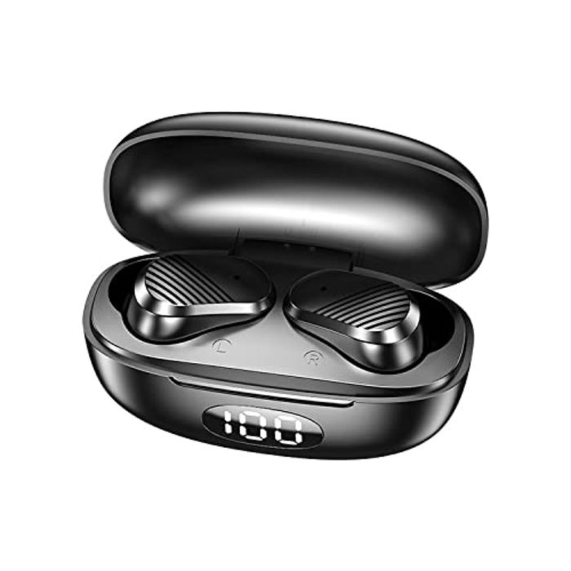 GMPC Bluetooth Headphones, Bluetooth 5.2 Wireless Earphones in Ear Stereo Sound Microp