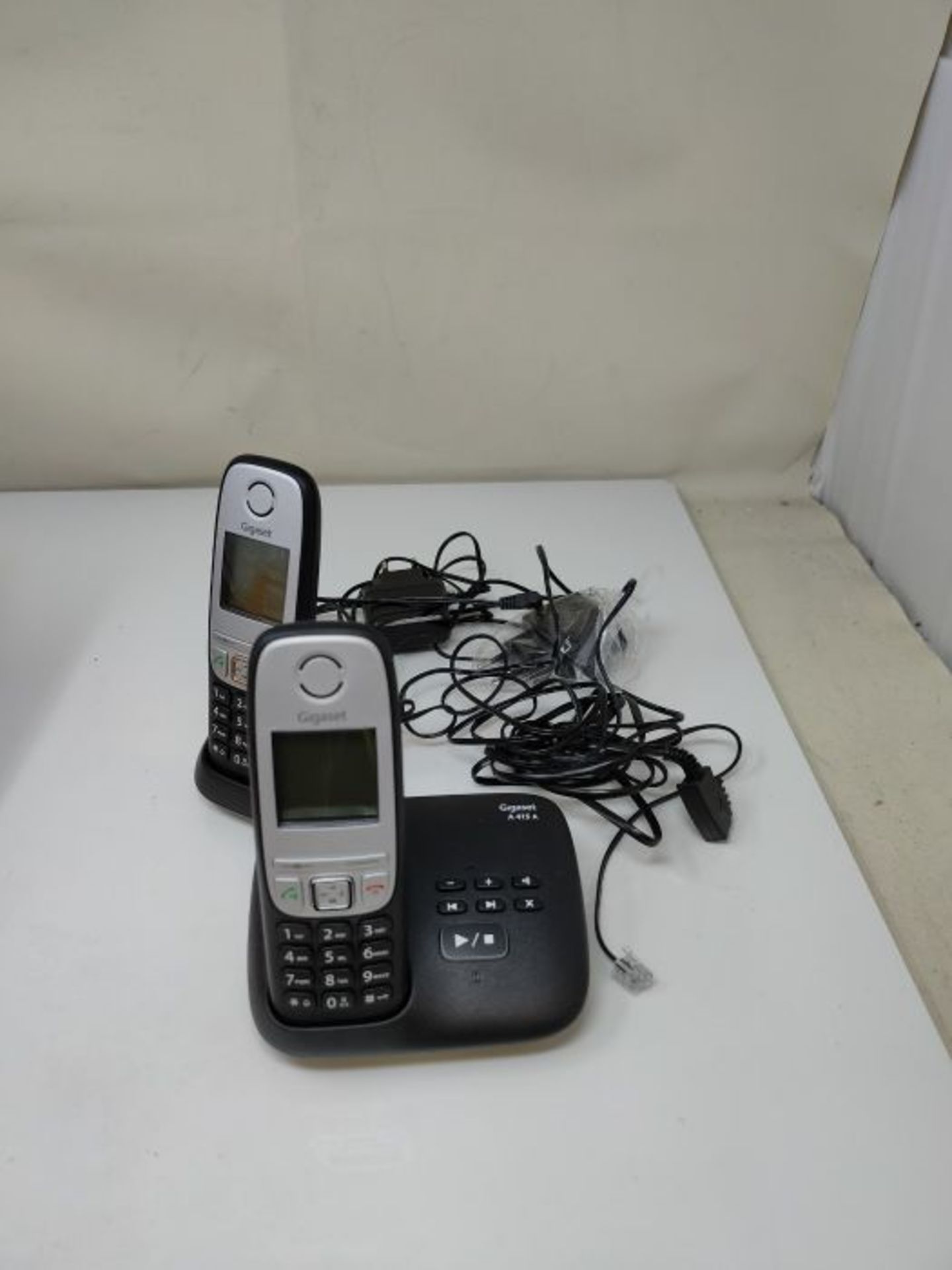 RRP £53.00 Gigaset A415A Duo Cordless Phone - Black - Image 2 of 2