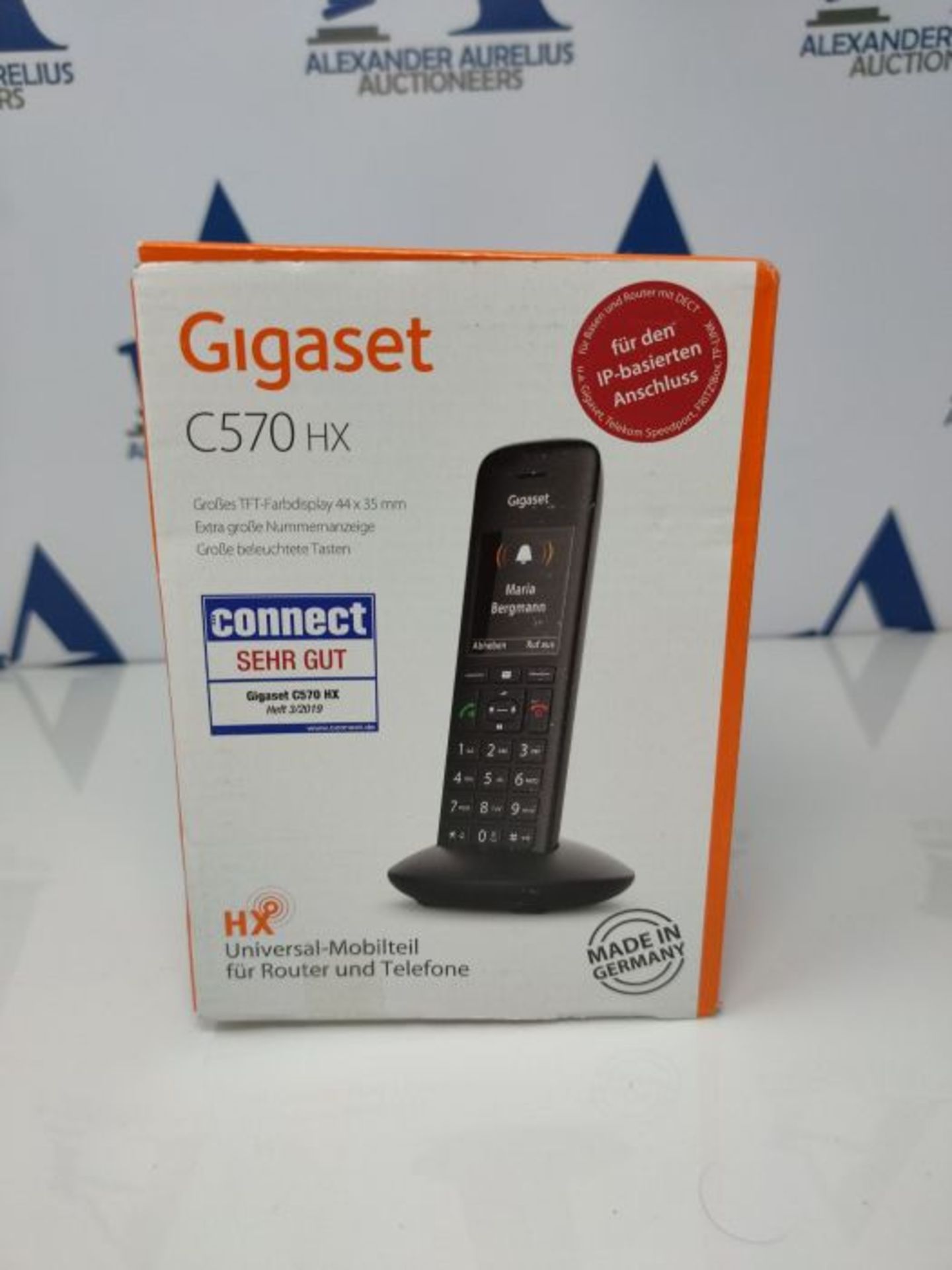 Gigaset C570HX - DECT-Telefon schnurlos für Router - Fritzbox, Speedport kompatibel -