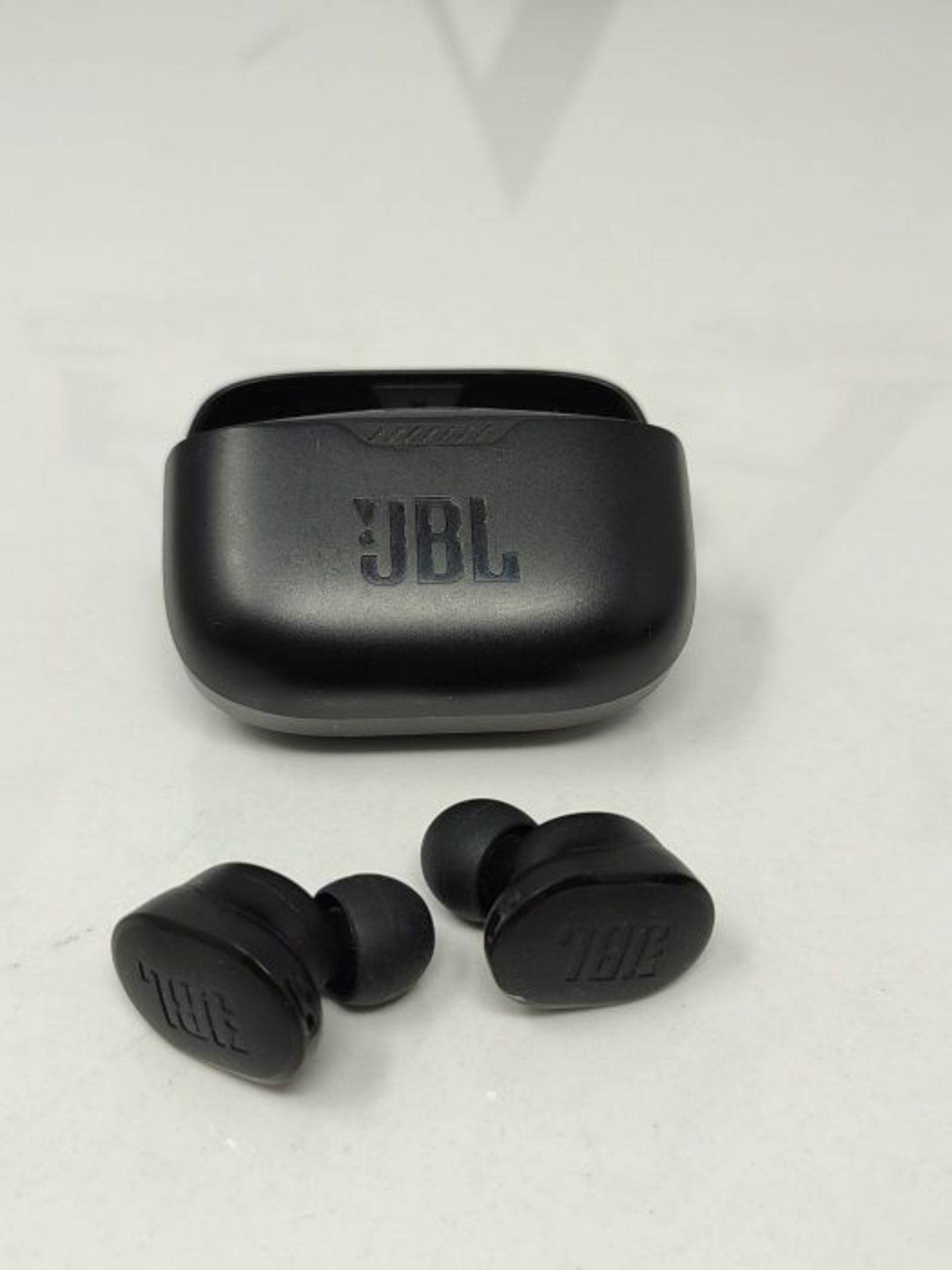 RRP £74.00 JBL Tune 130NC TWS In-Ear Headphones - True Wireless Bluetooth headphones in charging - Image 2 of 2