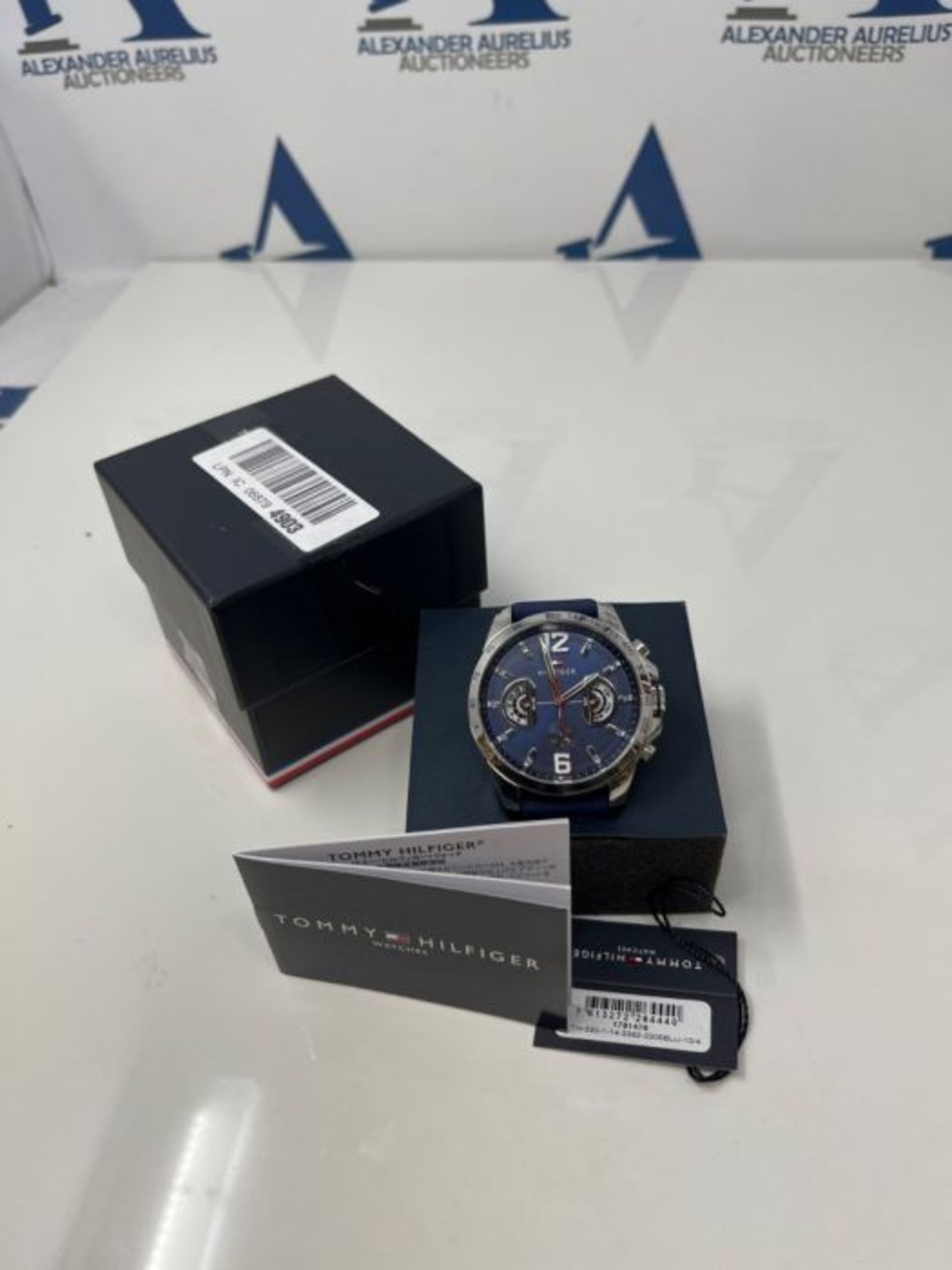 RRP £119.00 Tommy Hilfiger Unisex-Adult Multi dial Quartz Connected Wrist Watch with Silicone Stra - Image 2 of 3