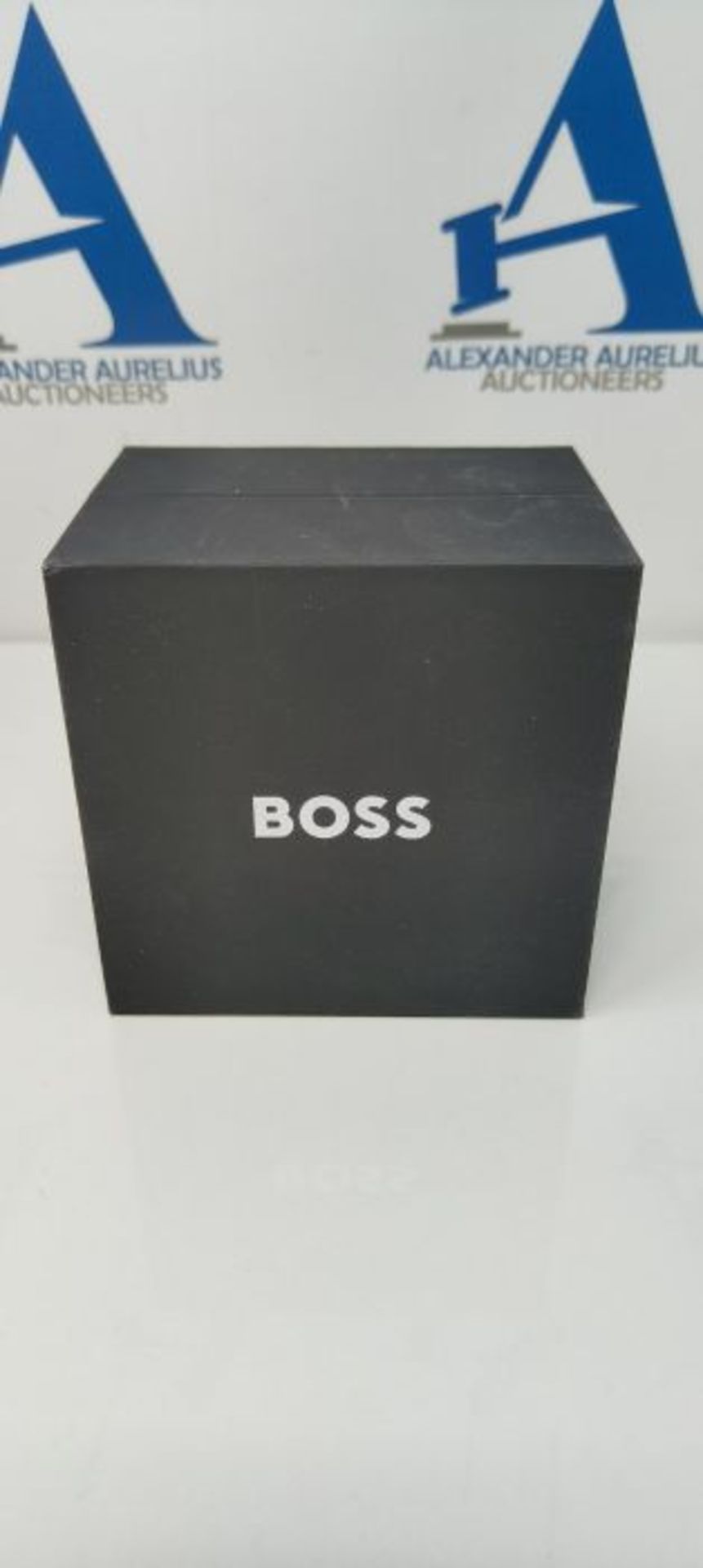 RRP £246.00 BOSS Men's Analogue Quartz Watch with Leather Calfskin Strap 1513816 - Image 2 of 3
