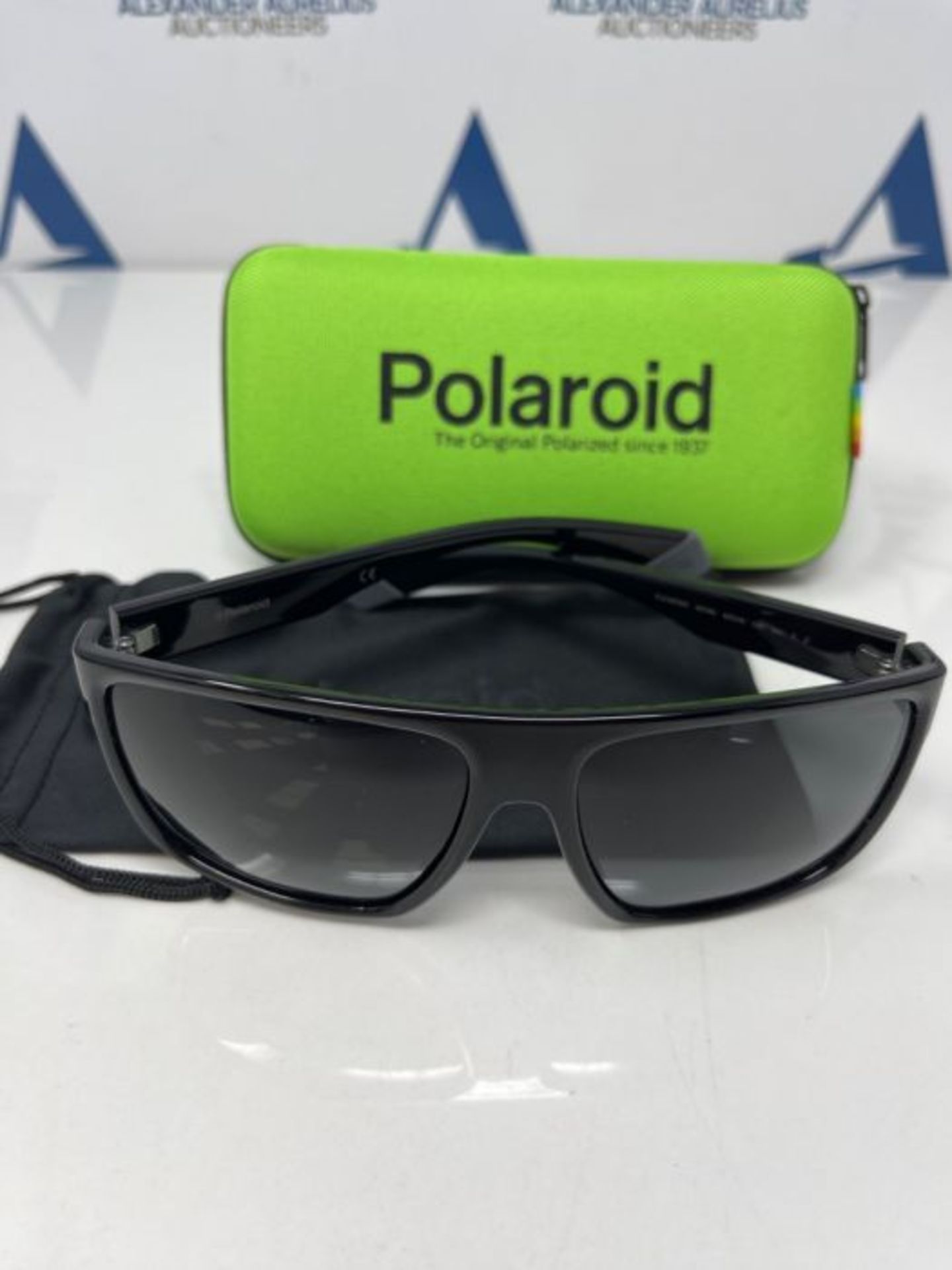 Polaroid Men's PLD 6076/S Sunglasses, Black, 60 - Image 2 of 3