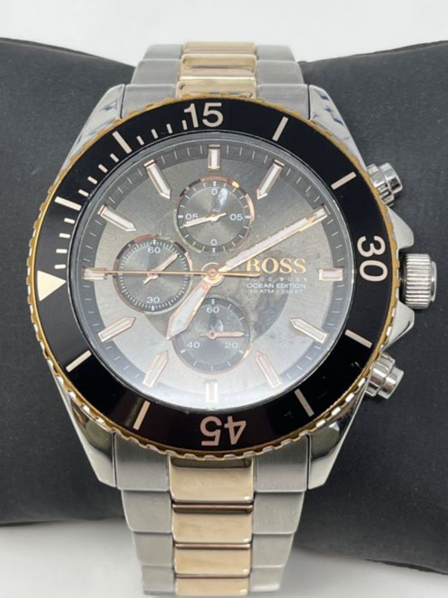 RRP £252.00 BOSS Mens Chronograph Quartz Watch with Stainless Steel Strap 1513705 - Image 3 of 3