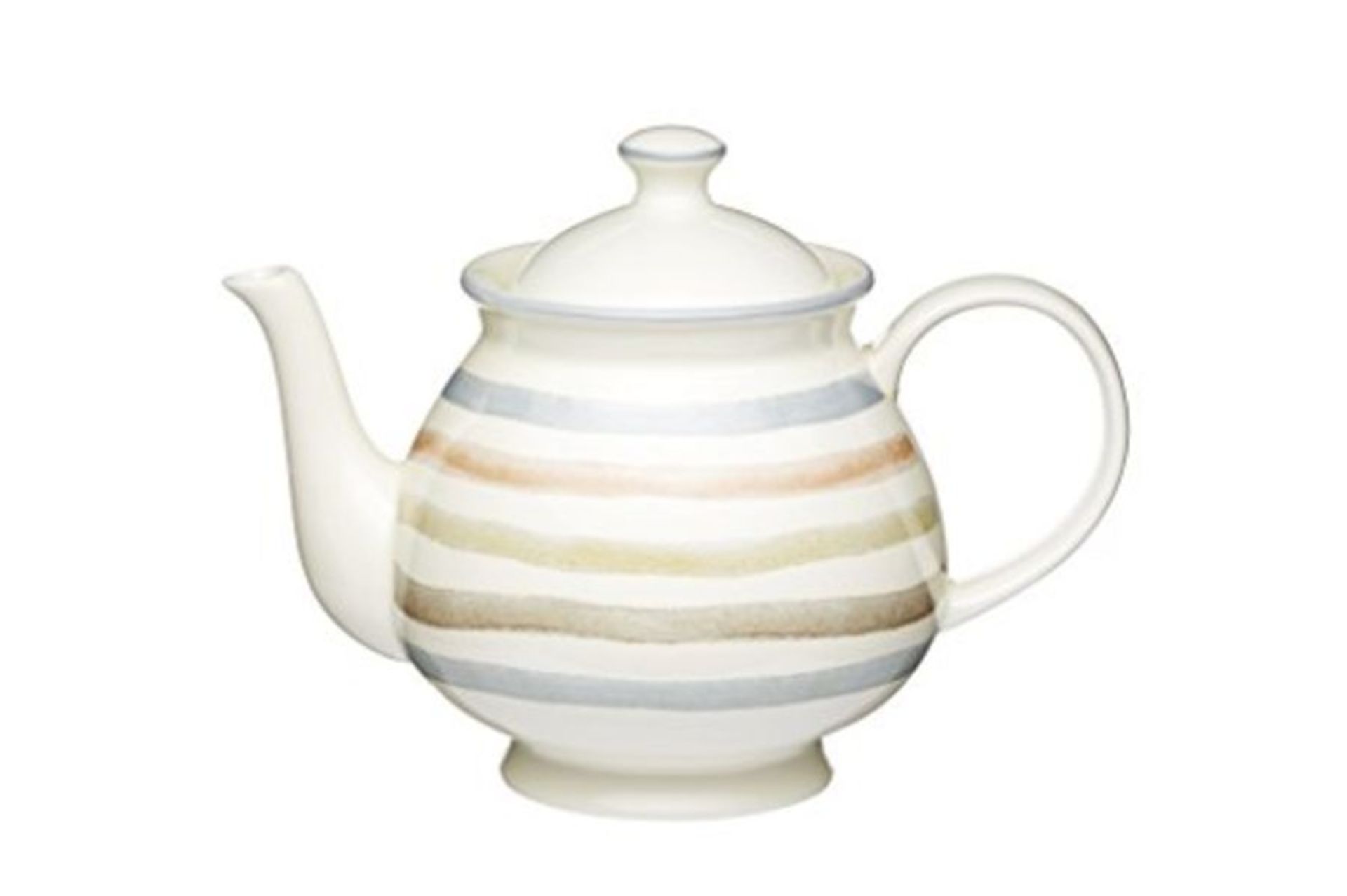 KitchenCraft Classic Collection 6-Cup Ceramic Vintage-Style Teapot, 1.4 L (2.5 pts) ?