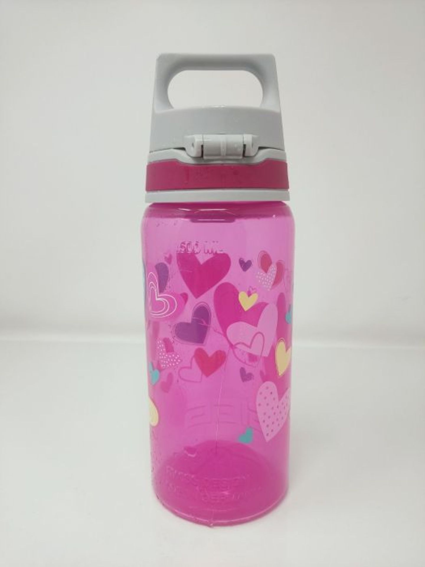 [CRACKED] SIGG VIVA ONE Hearts Gourde Enfant (0.5 L), Petite bouteille sans BPA et san - Image 2 of 3