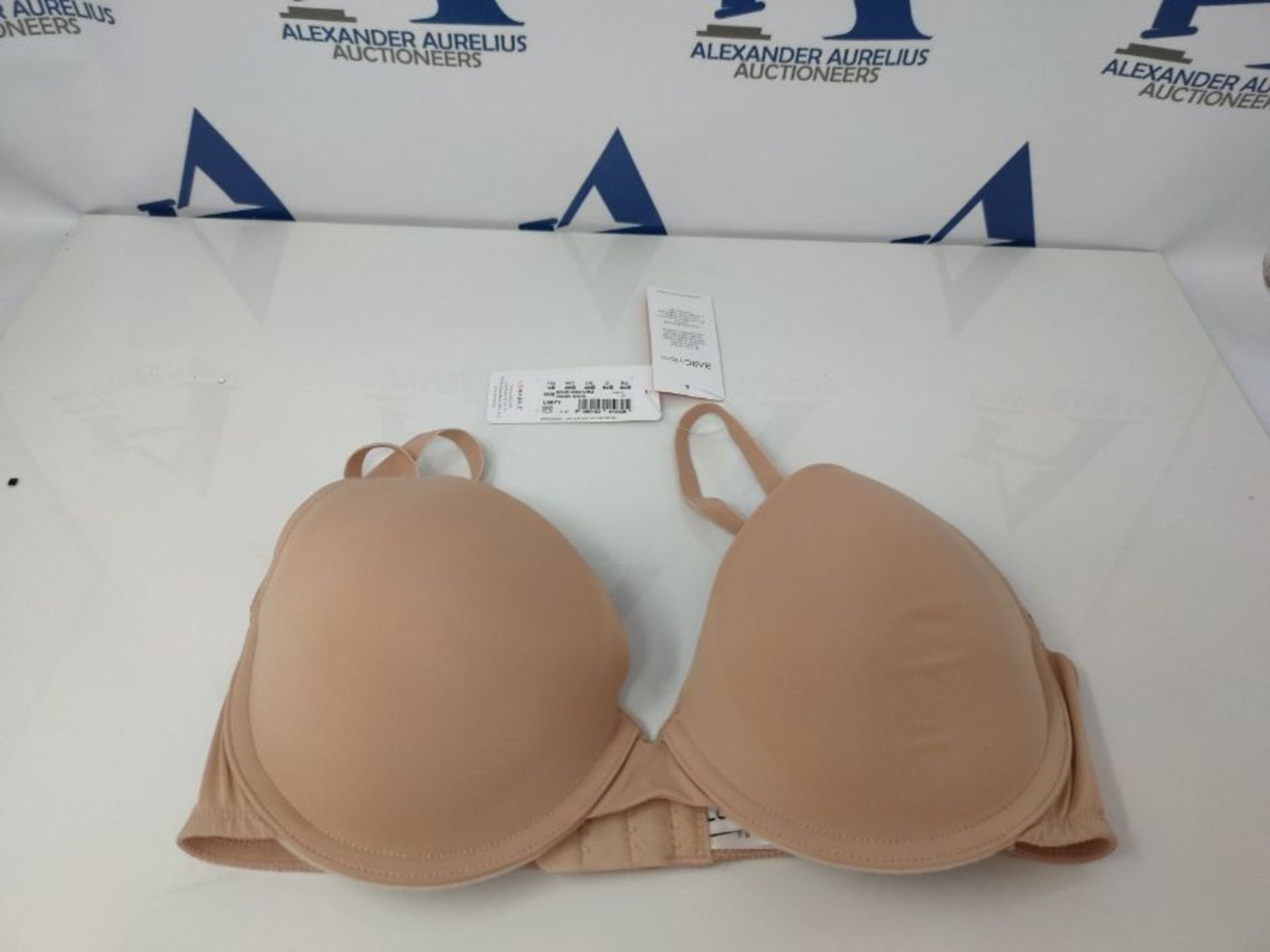 Lovable Women's Basic Micro Full Coverage Bra, Dark Skin ,36B - Image 2 of 3