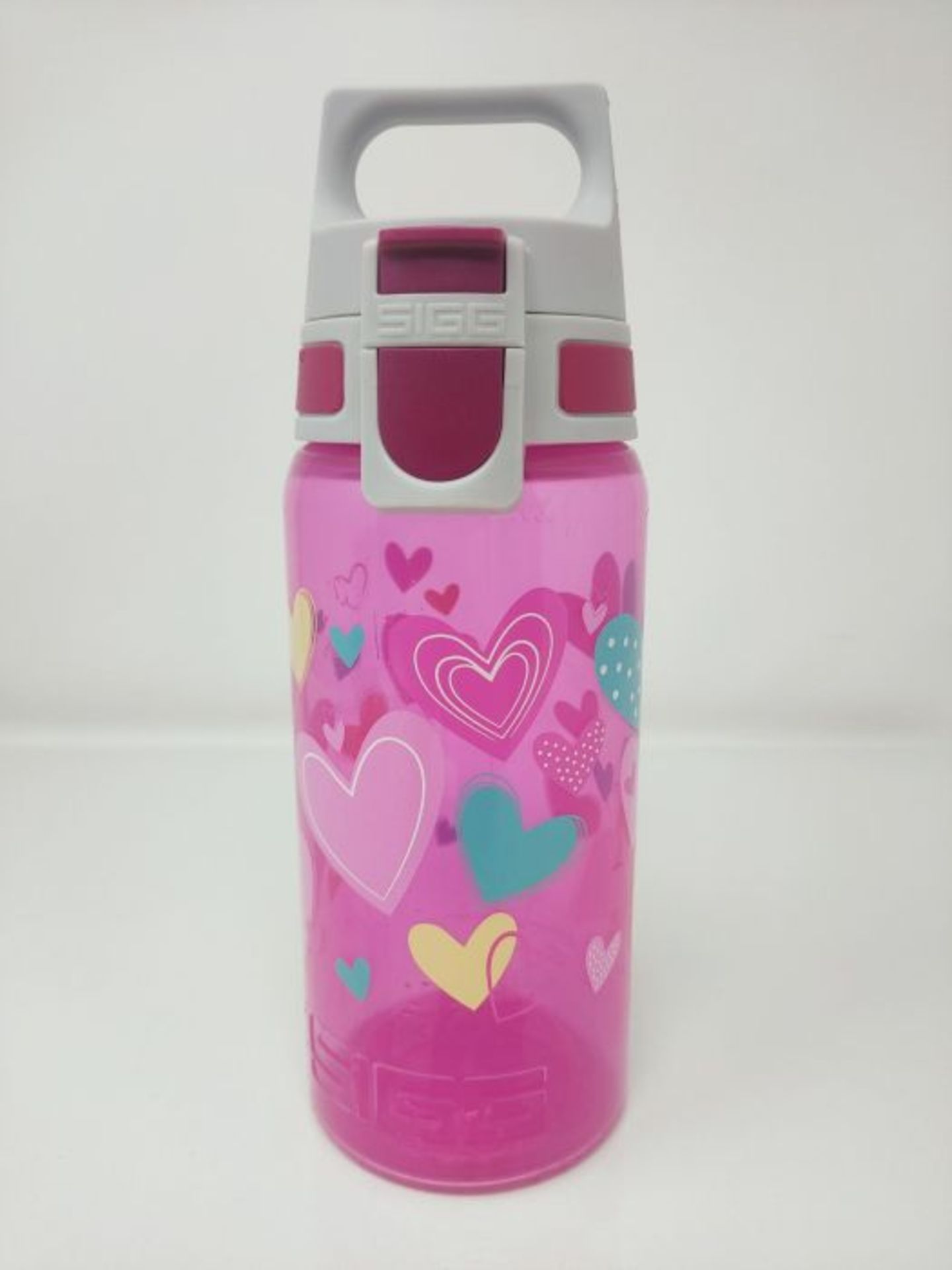 [CRACKED] SIGG VIVA ONE Hearts Gourde Enfant (0.5 L), Petite bouteille sans BPA et san - Image 3 of 3