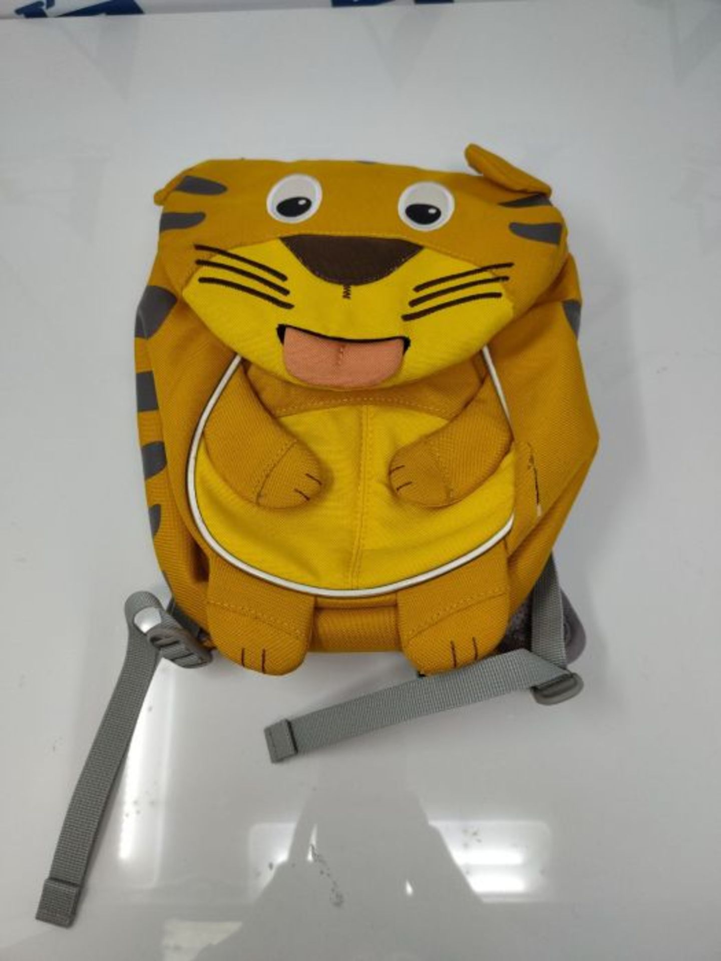Affenzahn Large Friend Theo Tiger Yellow Children's Backpack, 31 cm, 8 liters