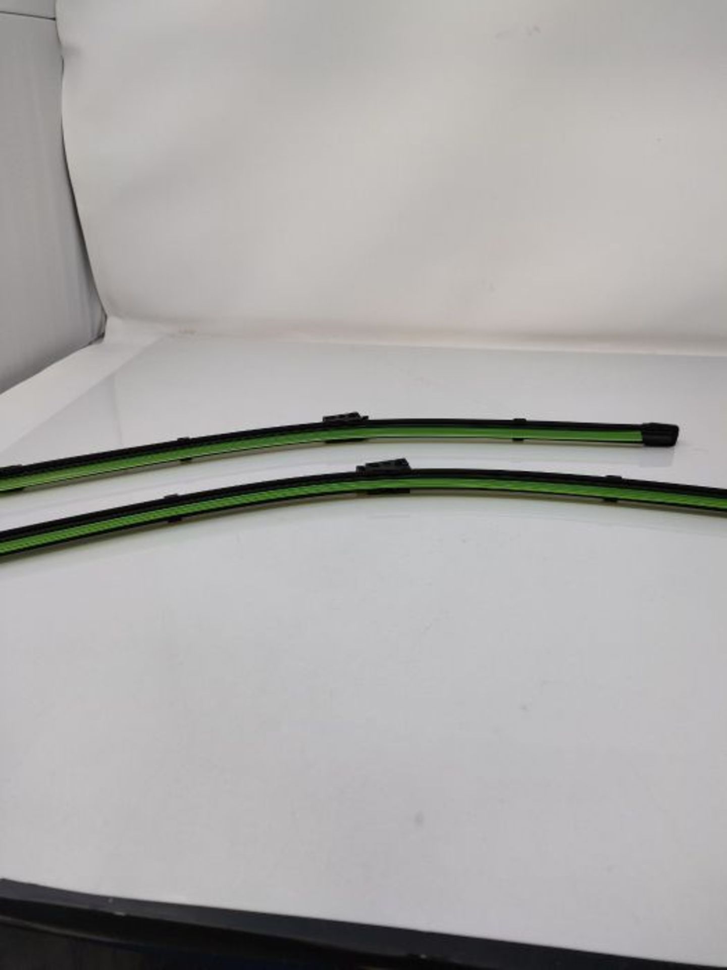 Fit A Class W176 W177,CLA W117,GLA W156 Set of Front Frameless Flat Aero Wiper Blades - Image 3 of 3