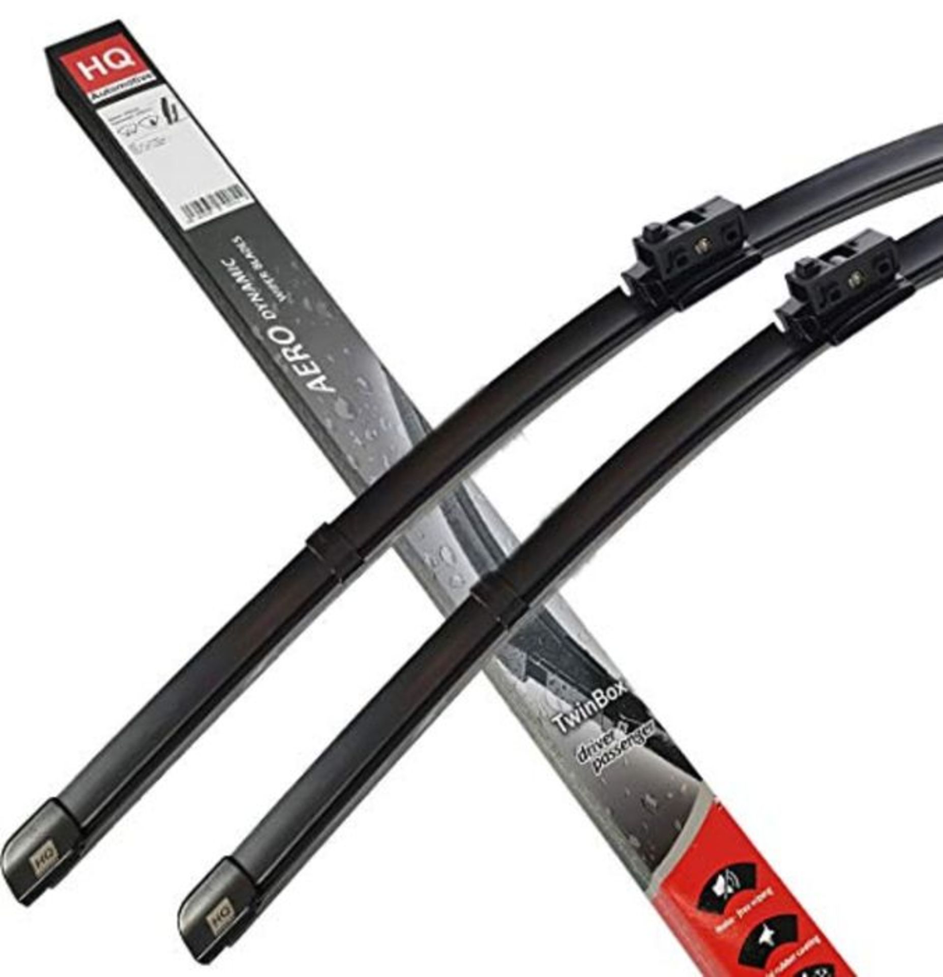 Fit A Class W176 W177,CLA W117,GLA W156 Set of Front Frameless Flat Aero Wiper Blades