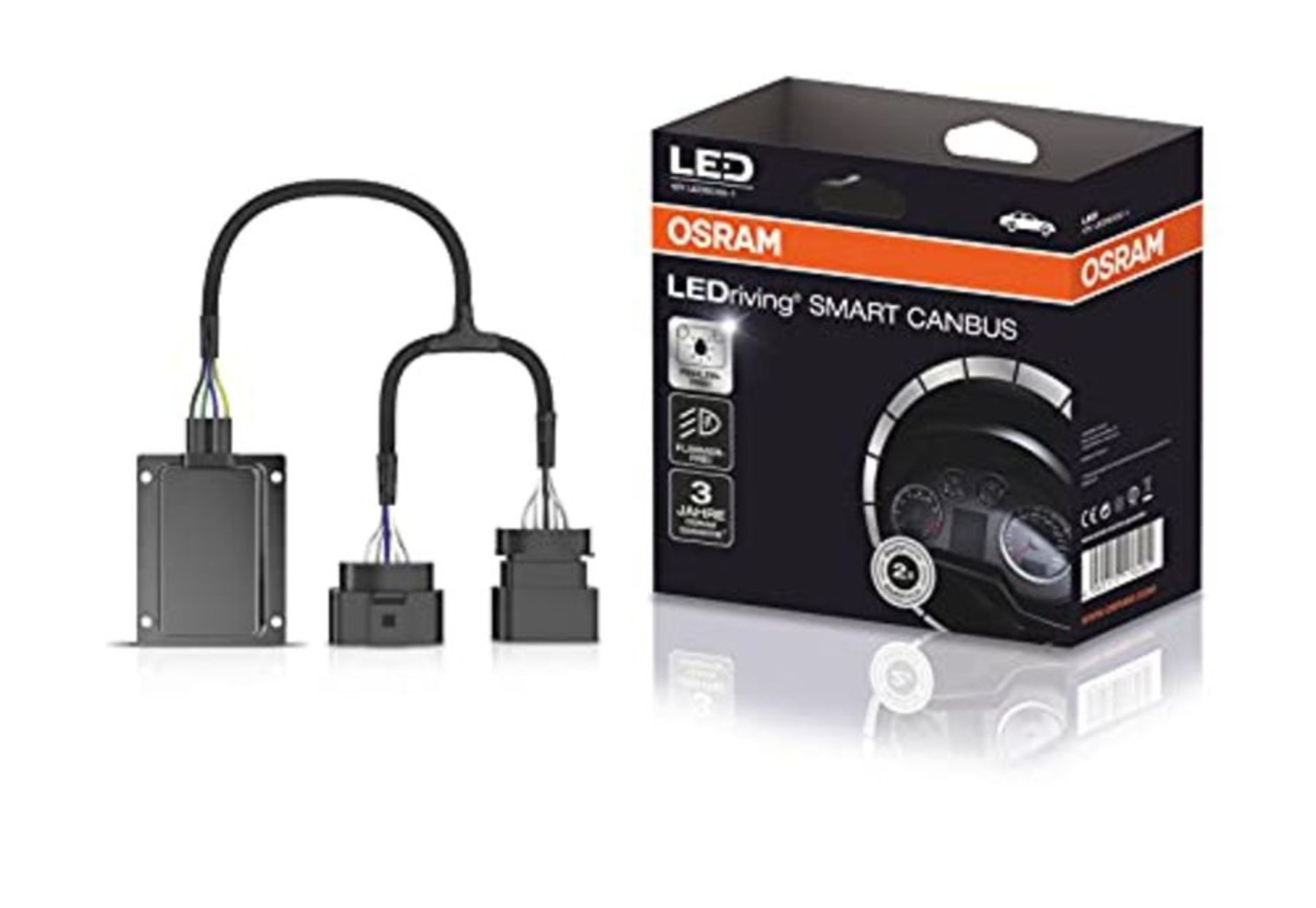 RRP £53.00 OSRAM LEDriving SMART CANBUS, LEDSC02-1, umgeht das Lampenausfallerkennungssystem Retr