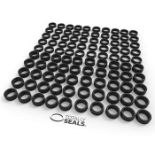 Totally Seals® 20mm x 1mm (22mm OD) Black Nitrile (NBR) Rubber Metric O-Rings - 70A S
