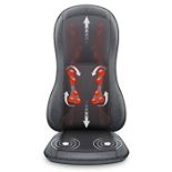 RRP £65.00 Comfier Full Back Massager with Heat -2D/3D Shiatsu Massage Seat Cushion with 10 Massa