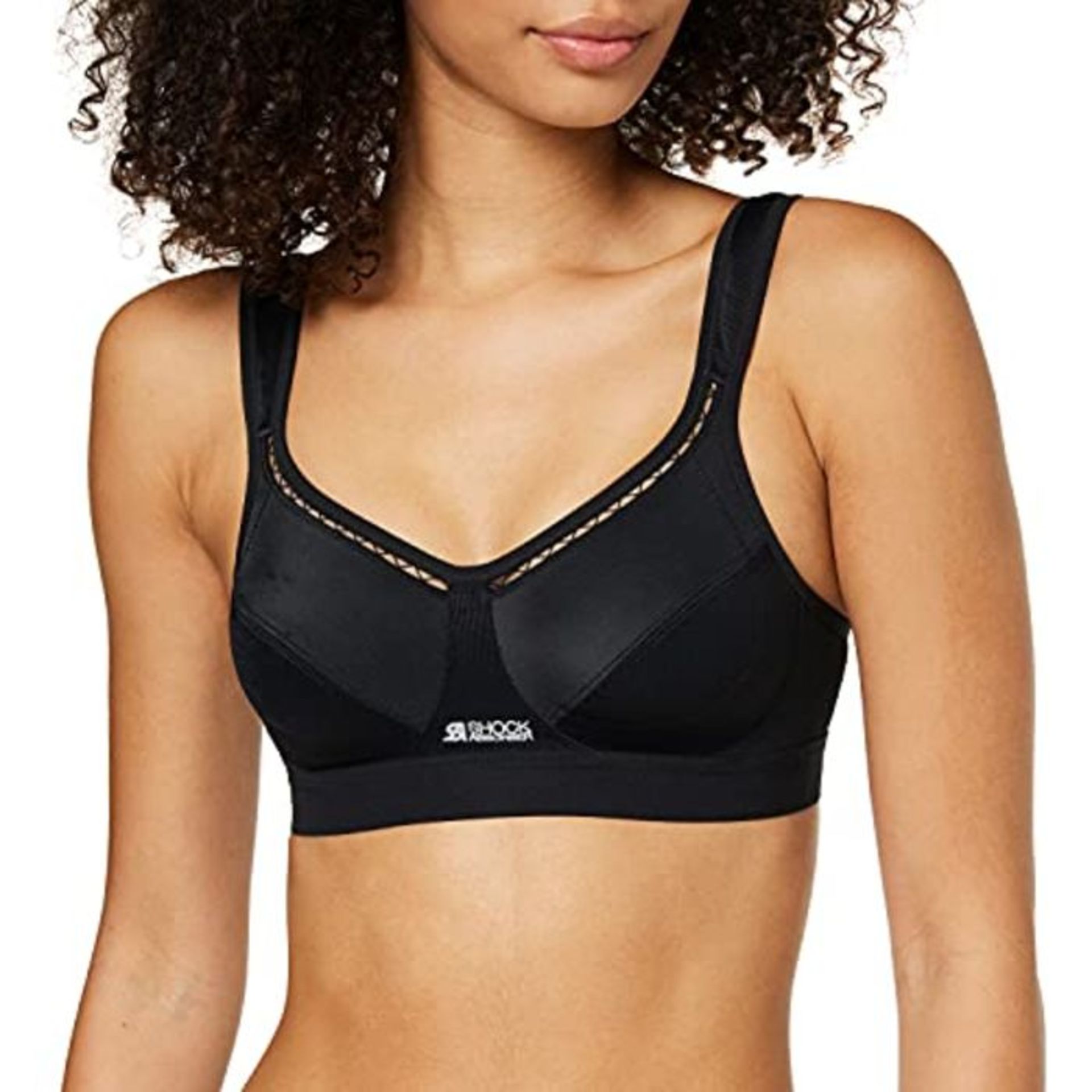 Shock Absorber Women's Active Classic Support Bra, Black, 32B UK