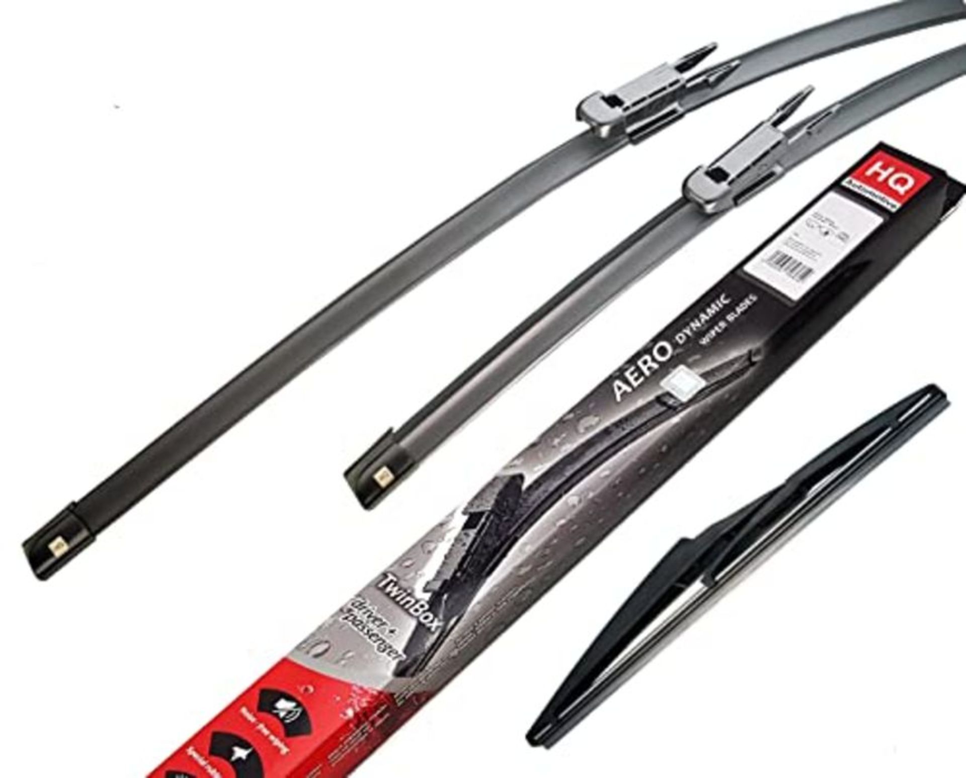 HQ AUTOMOTIVE Aero Flat Windscreen Wipers Wiper Blades fit Corsa E 2014-> Front,Rear A