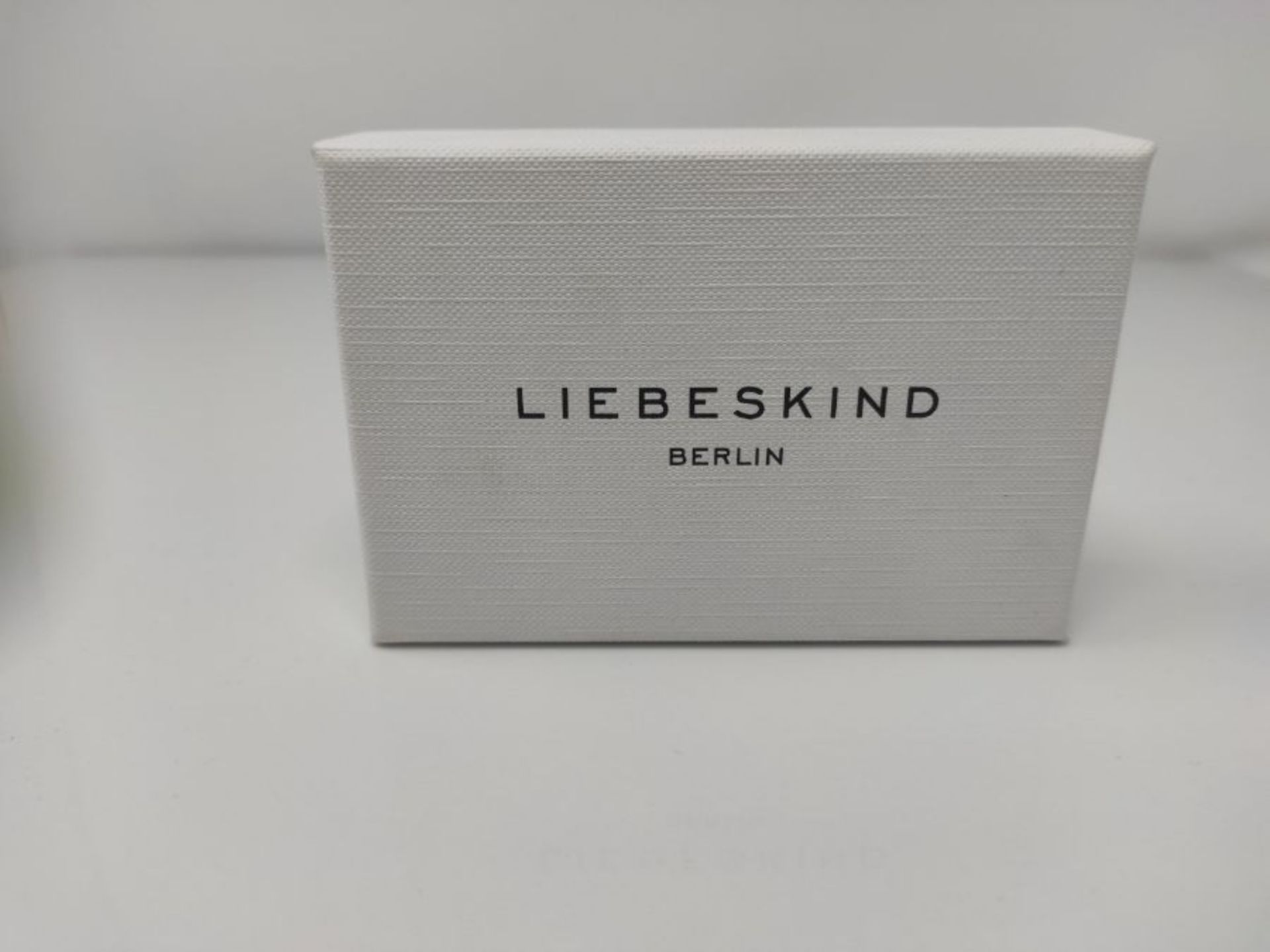 [CRACKED] Liebeskind Berlin Damen Armband Herz Edelstahl Silber 20 cm (schwarz), LJ-03 - Image 2 of 3