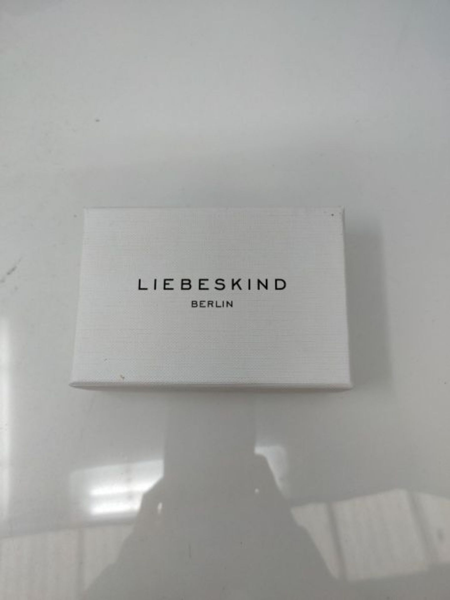 [CRACKED] Liebeskind Berlin Damen Armband Herz Edelstahl Silber 20 cm (schwarz), LJ-03 - Image 2 of 3