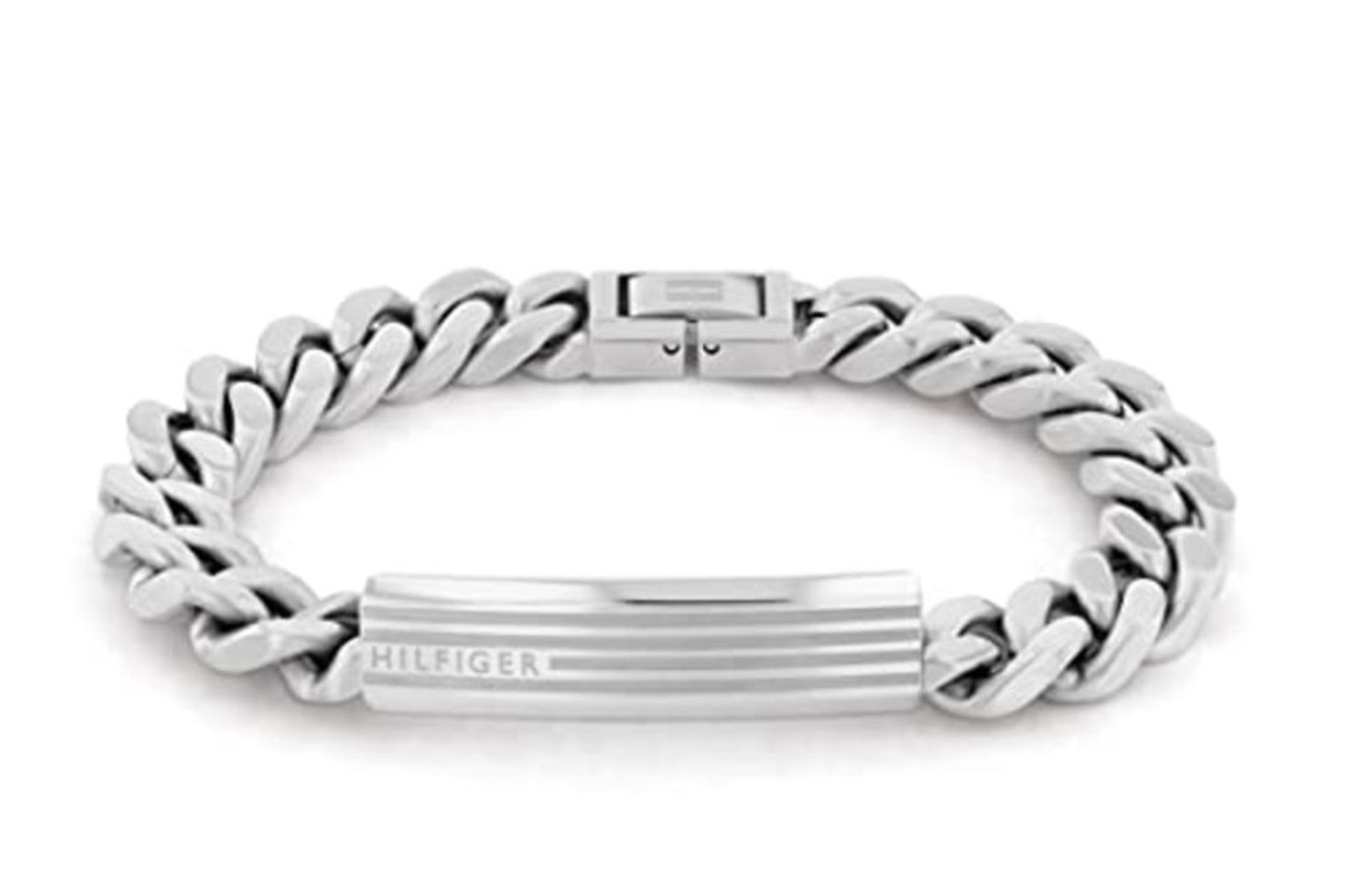 RRP £50.00 Tommy Hilfiger Jewelry Men's Stainless Steel Bracelet - 2790345