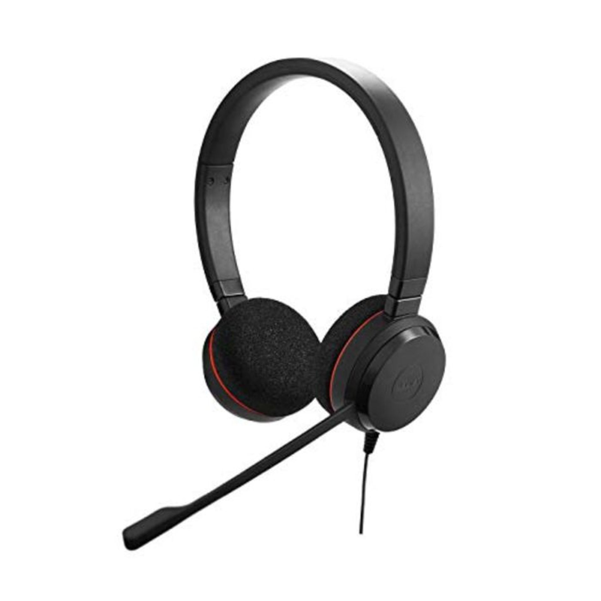 Jabra Evolve 20 SE Stereo Headset - Microsoft Certified Headphones for VoIP Softphone
