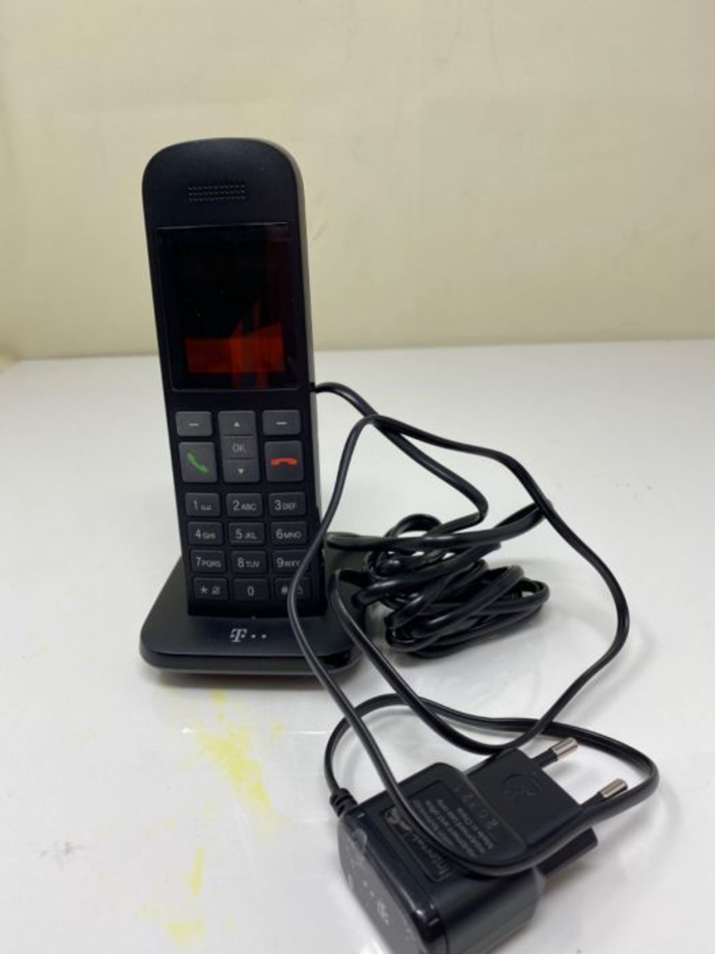 Telekom Speedphone 12 landline phone in black cordless | For use on current routers wi - Image 3 of 3