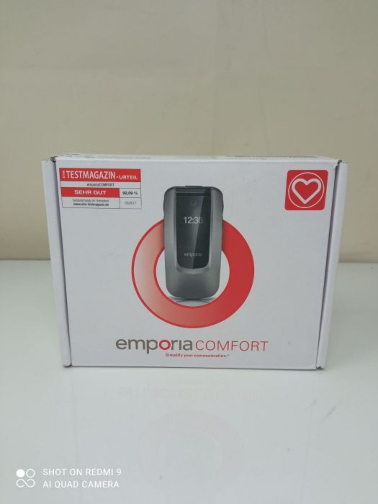 RRP £83.00 emporiaCOMFORT V66 spacegrau - Image 2 of 3