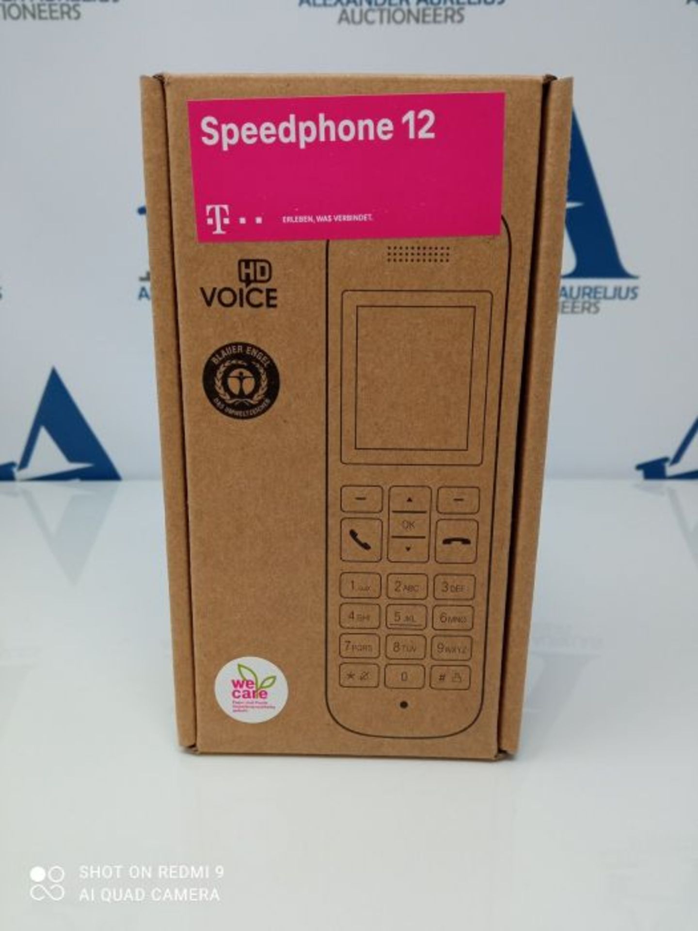 Telekom Speedphone 12 landline phone in black cordless | For use on current routers wi - Image 2 of 3