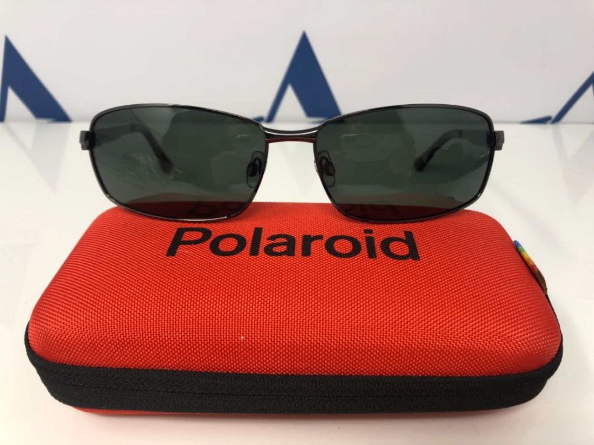 Polaroid Men's P4416 Rc A3x Sunglasses, Dark Gun/Green Pz, 63 UK - Image 2 of 3